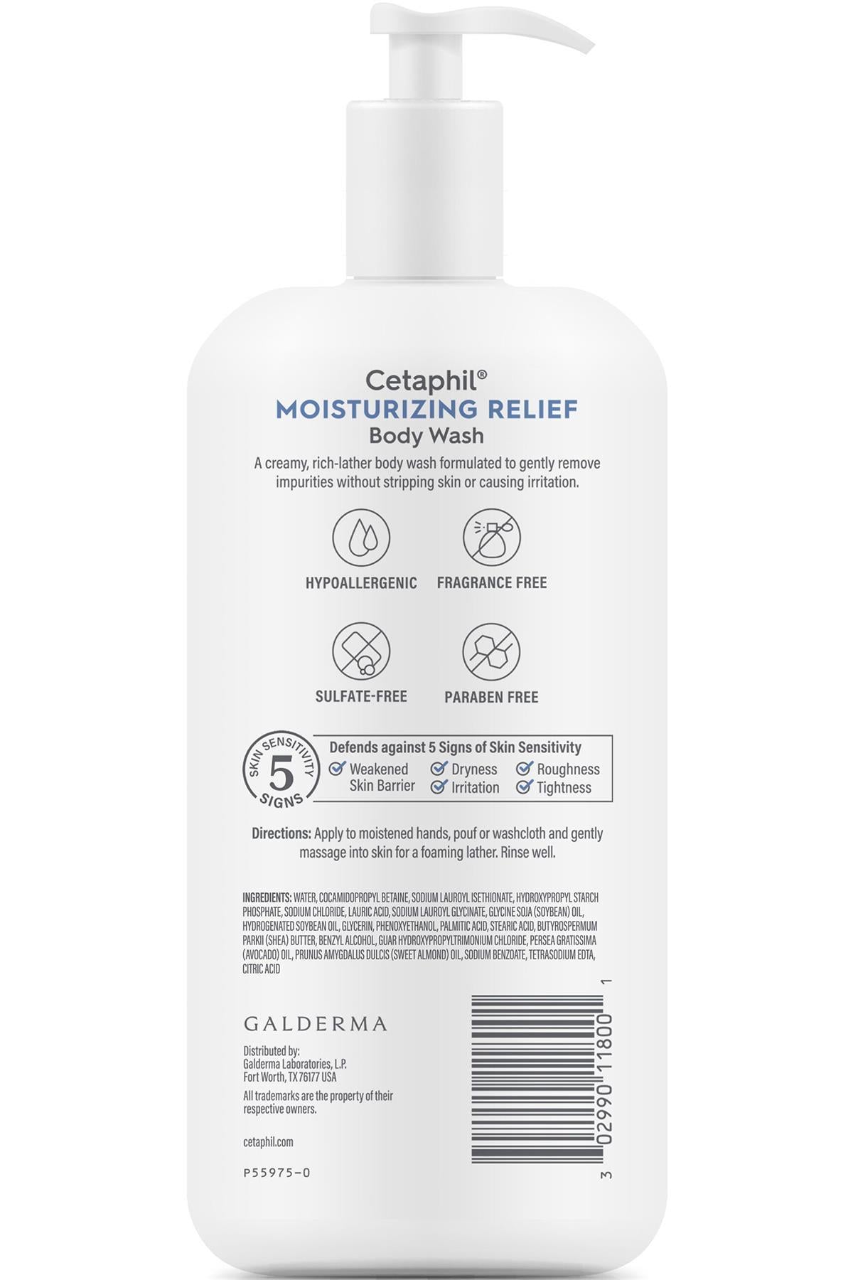 Cetaphil Kuru Ciltler İçin Nemlendirici Vücut Şampuanı 591ML