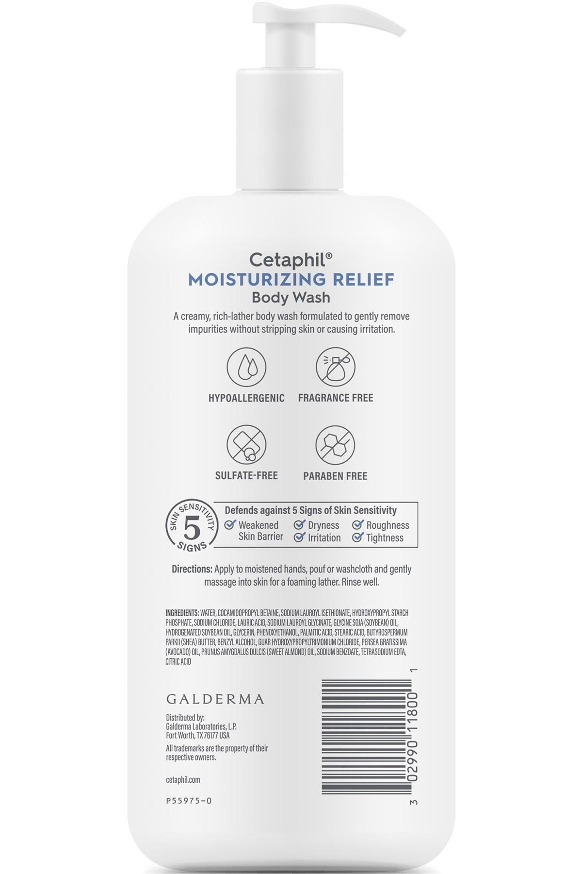 Cetaphil Kuru Ciltler İçin Nemlendirici Vücut Şampuanı 591ML