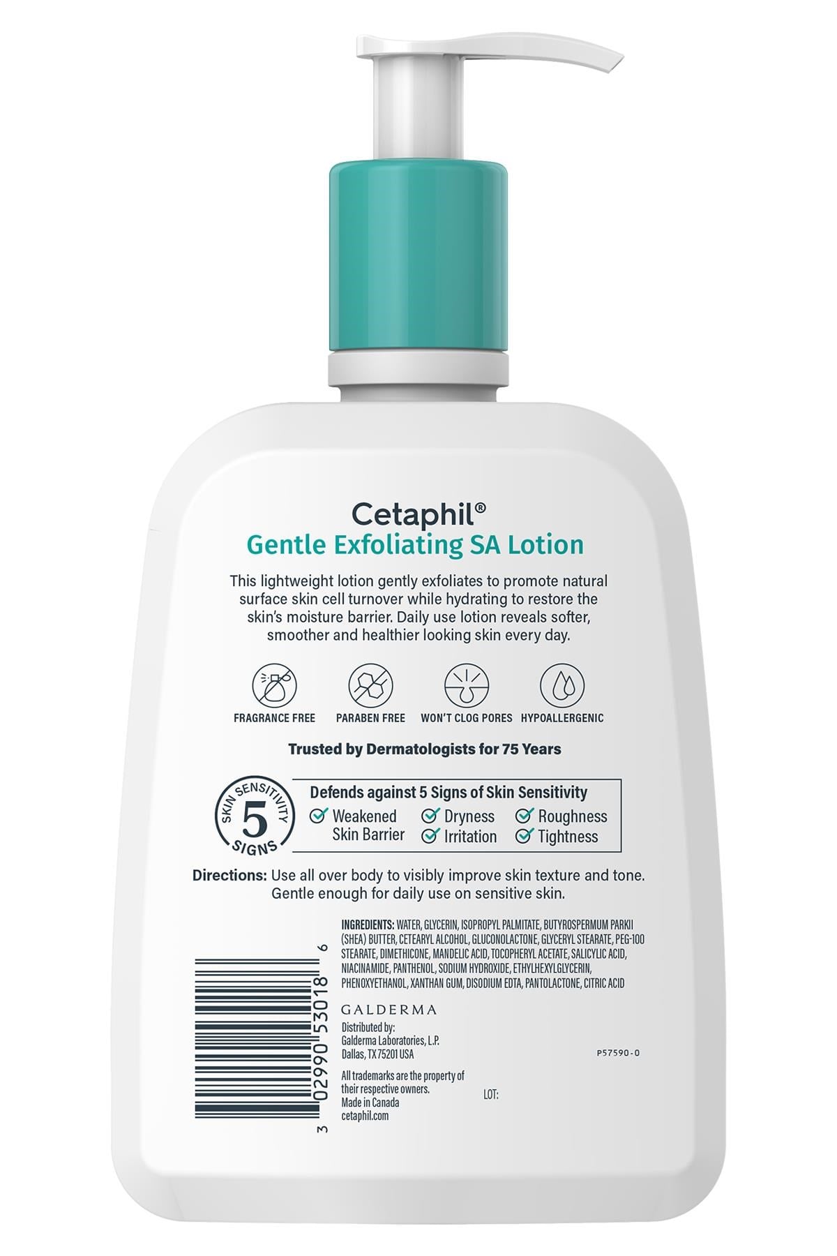 Cetaphil Nazik Eksfoliyan SA Yüz Losyonu 473ML