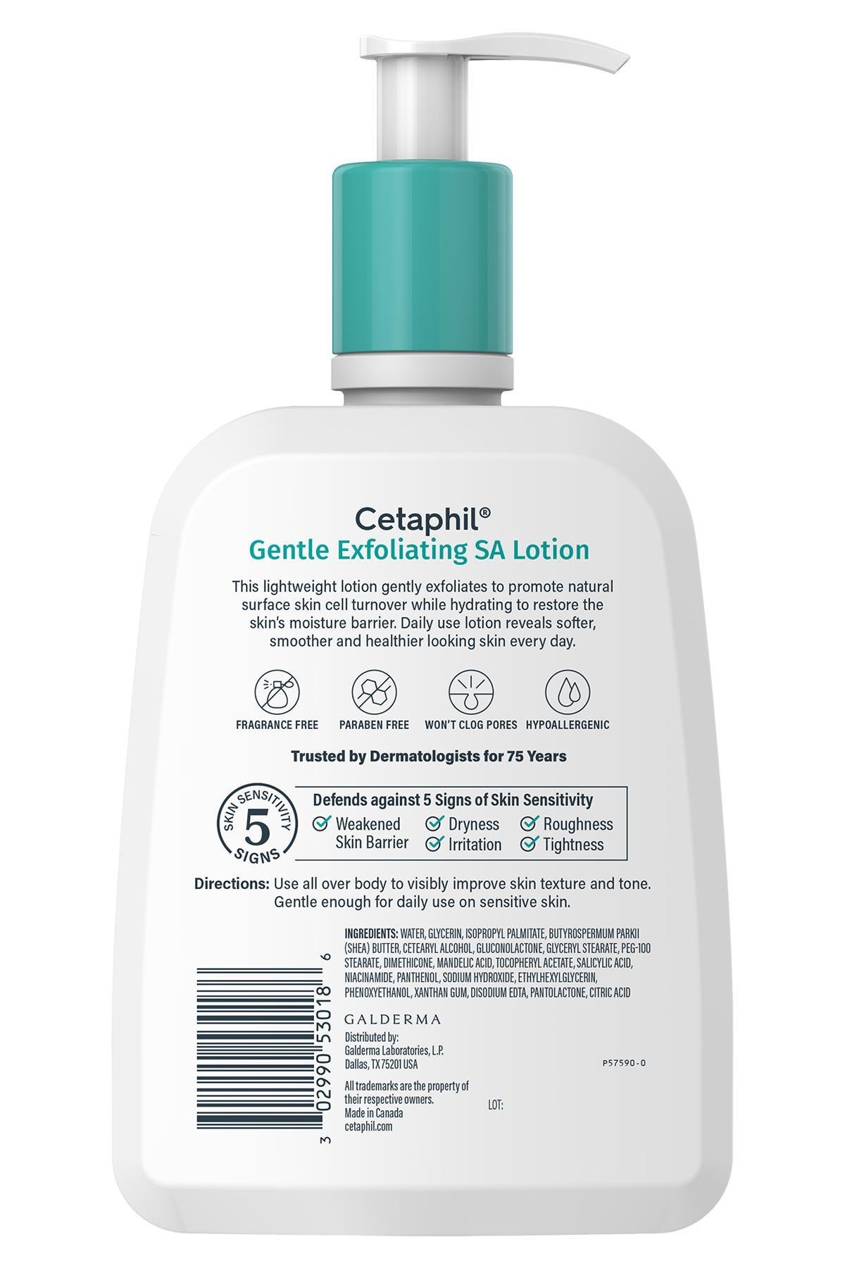 Cetaphil Nazik Eksfoliyan SA Yüz Losyonu 473ML