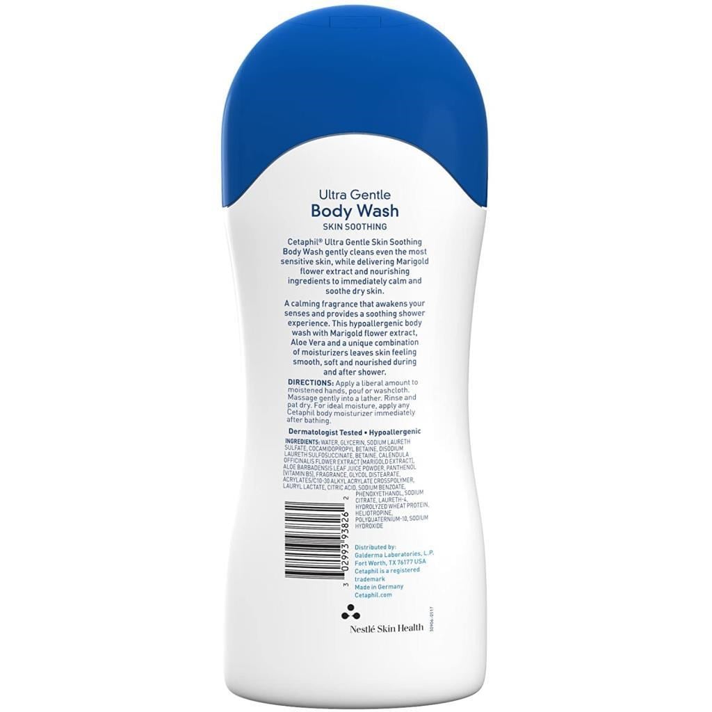 Cetaphil Ultra Nazik Yatıştırıcı Vücut Şampuanı 500ML