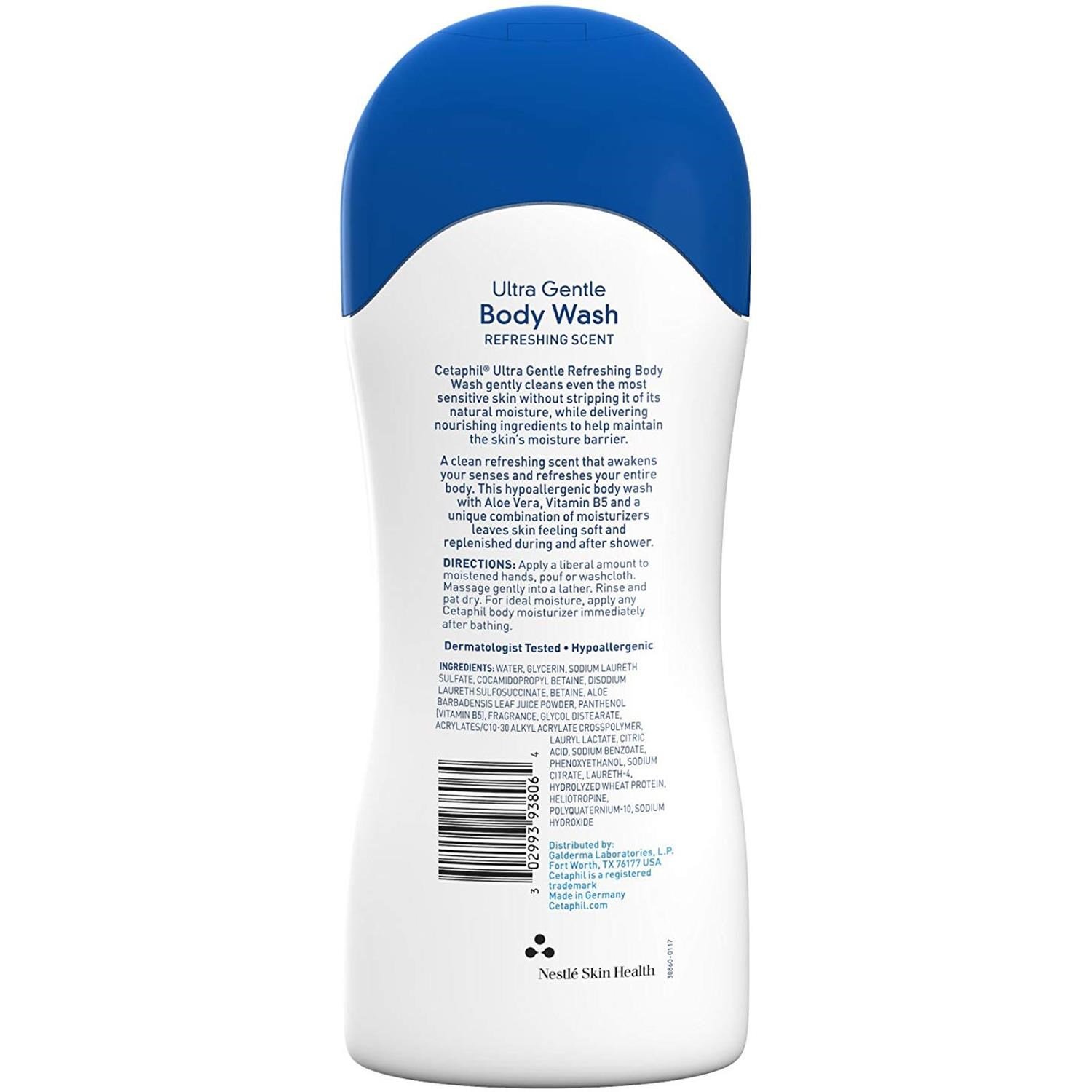 Cetaphil Ultra Nazik Yenileyici Vücut Şampuanı 500ML