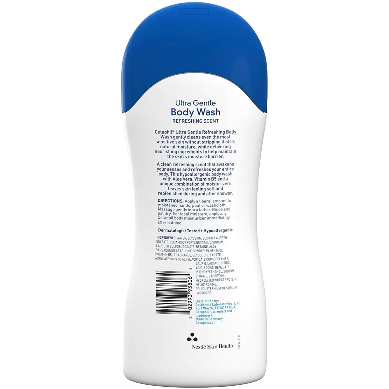 Cetaphil Ultra Nazik Yenileyici Vücut Şampuanı 500ML