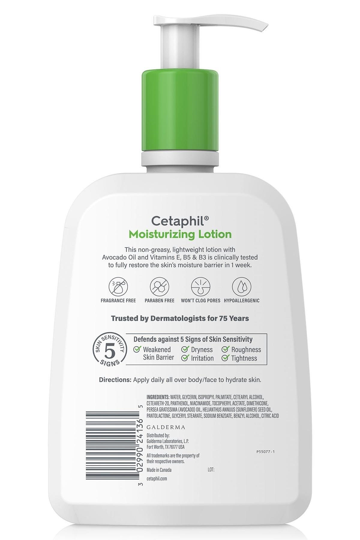 Cetaphil Yüz ve Vücut İçin Nemlendirici Losyon 473ML