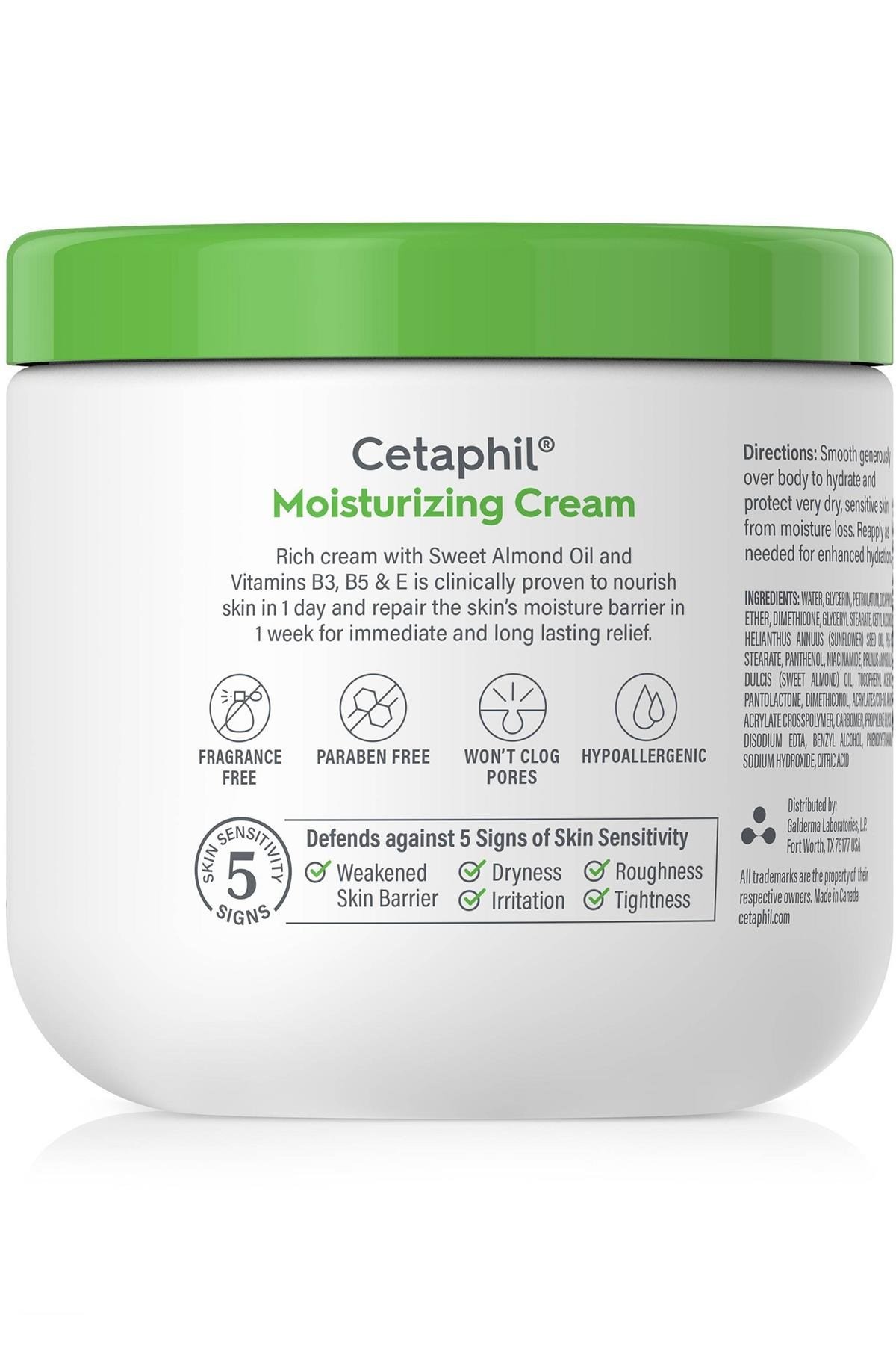 Cetaphil Yüz ve Vücut İçin Nemlendirici Krem 453GR
