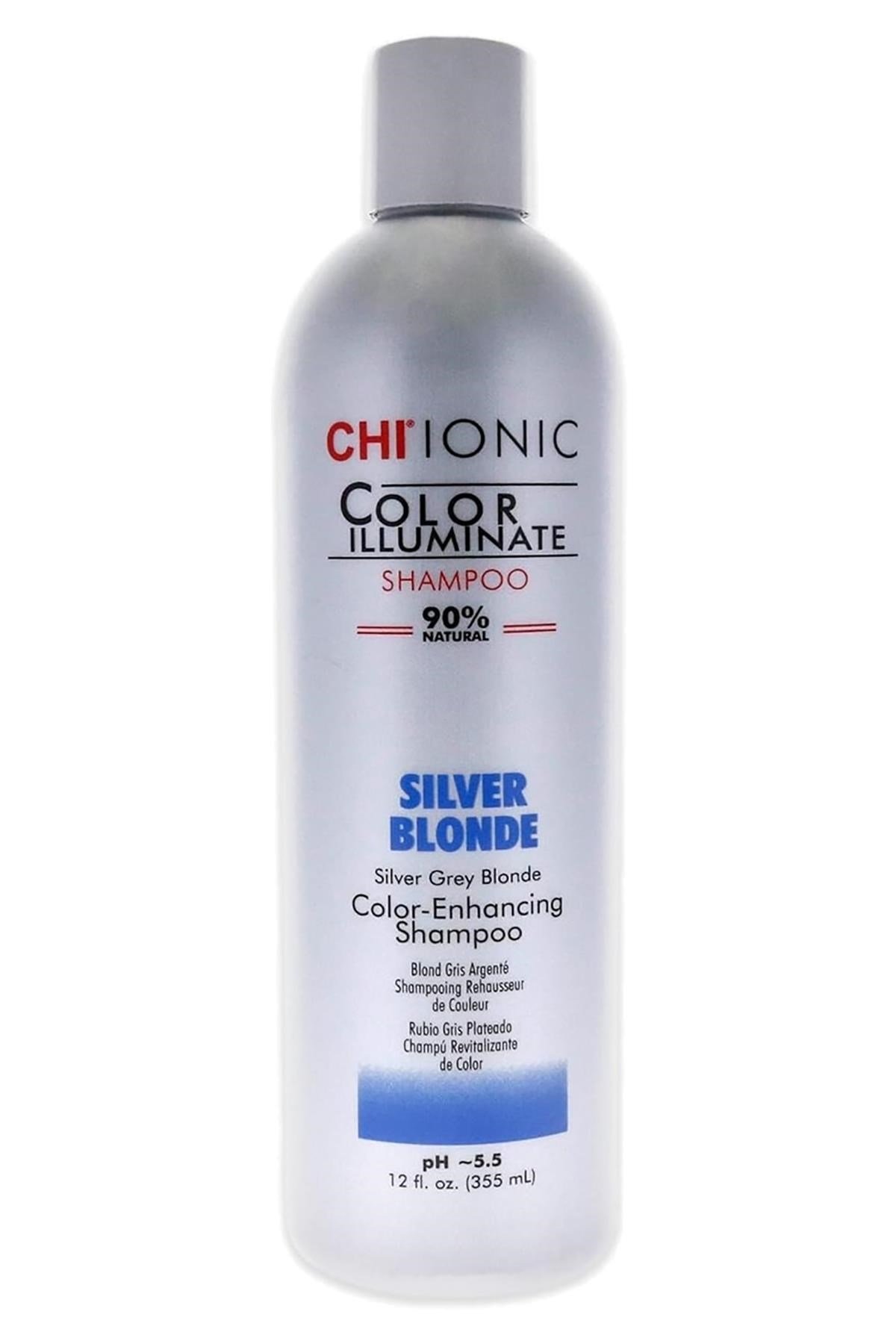CHI Ionic Color Illuminate Silver Blonde Turunculaşma Karşıtı Şampuan 355ML