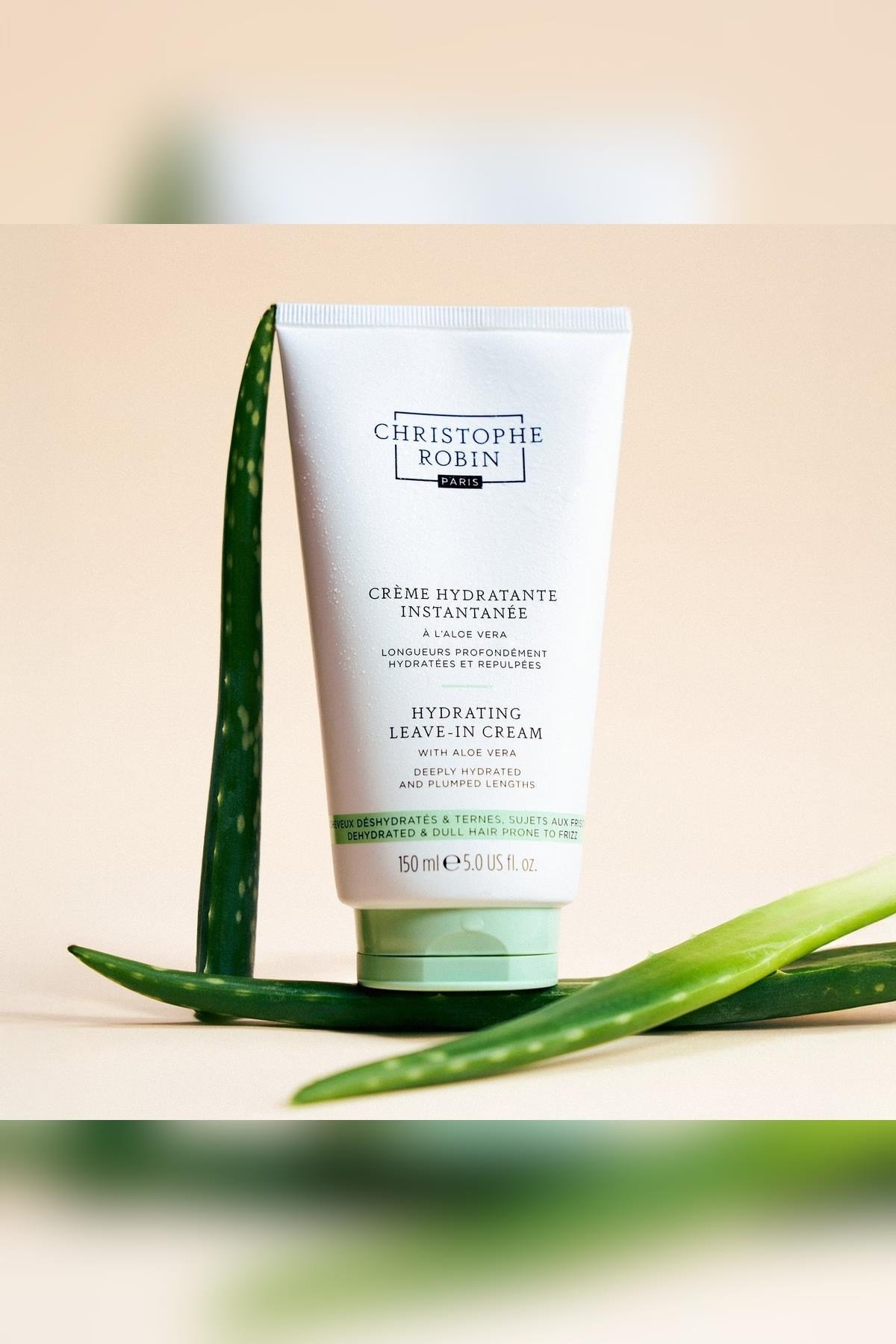 Christophe Robin Aloe Vera Nemlendirici Durulanmayan Saç Kremi 150ML