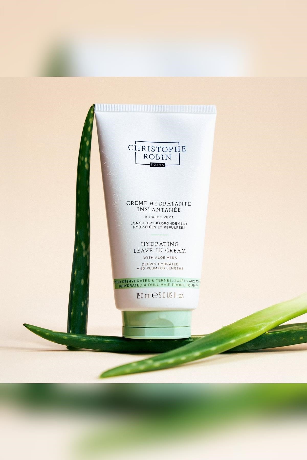 Christophe Robin Aloe Vera Nemlendirici Durulanmayan Saç Kremi 150ML
