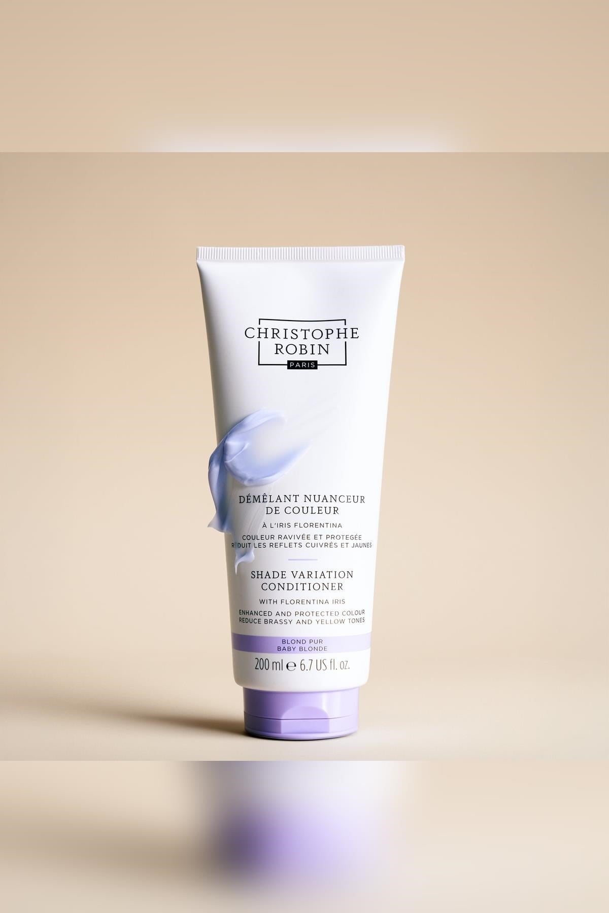 Christophe Robin Baby Blonde Sarı Saçlar İçin Turunculaşma Karşıtı Saç Bakım Kremi 200ML