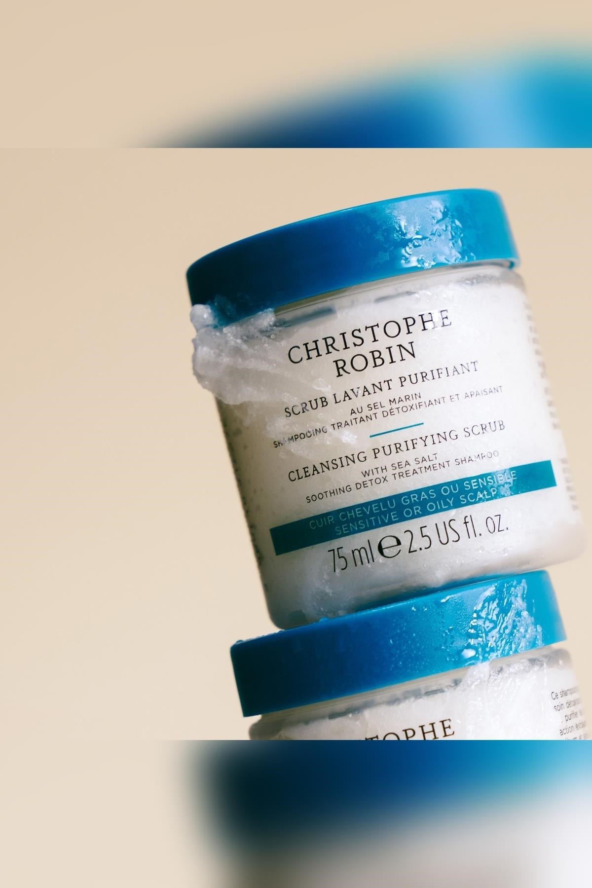 Christophe Robin Deniz Tuzu İçeren Arındırıcı Saç Peelingi 75ML