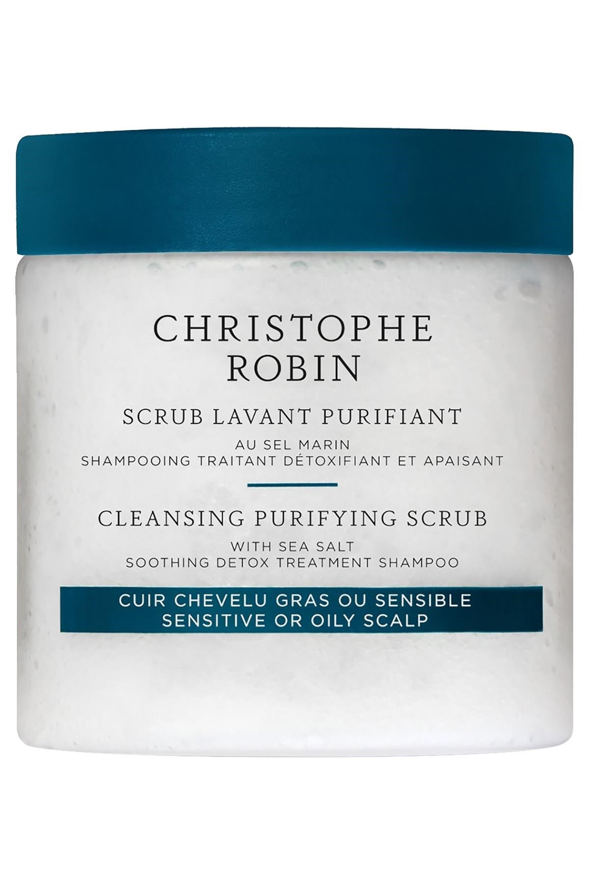 Christophe Robin Deniz Tuzu İçeren Arındırıcı Saç Peelingi 75ML