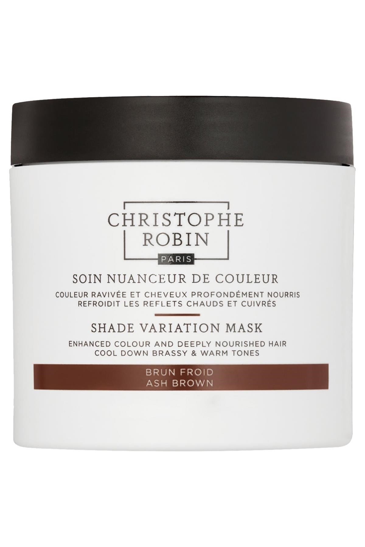Christophe Robin Renk Canlandırıcı Saç Maskesi Ash Brown 250ML