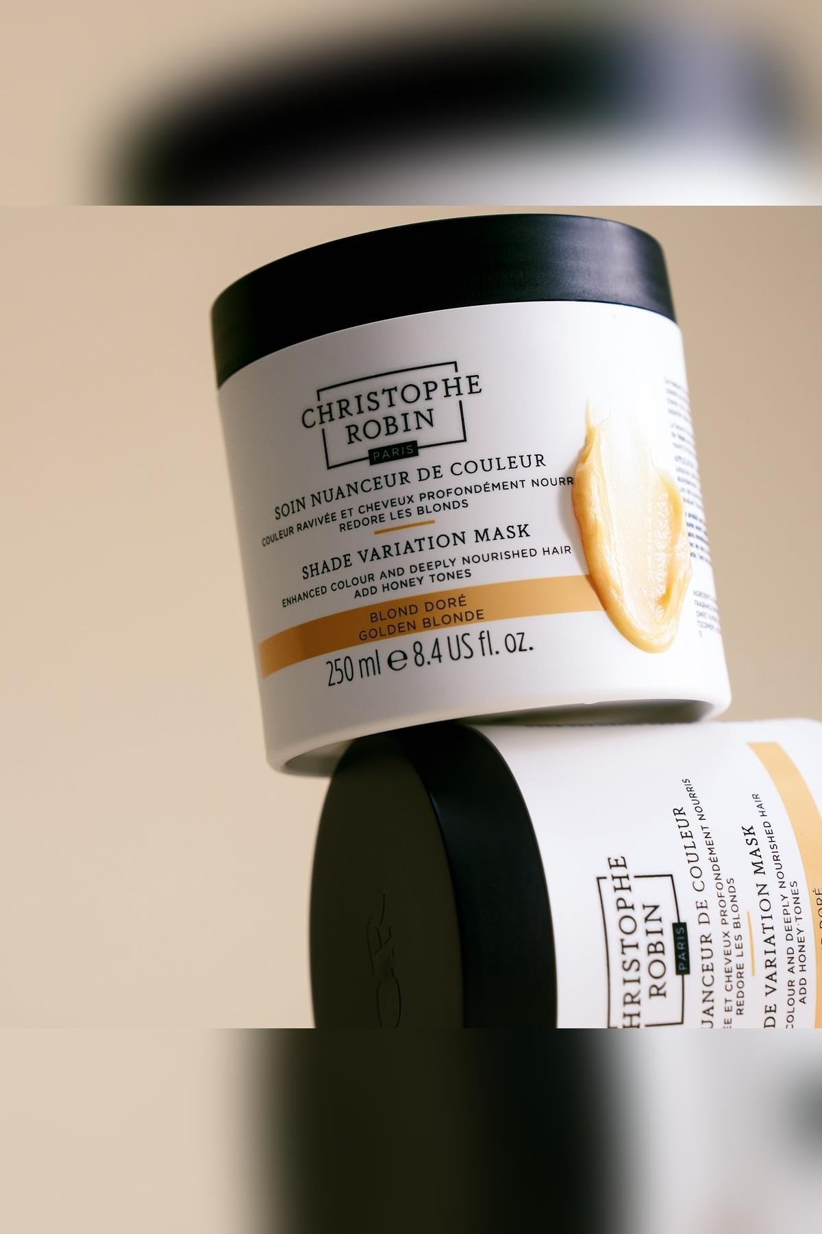 Christophe Robin Renk Canlandırıcı Saç Maskesi Golden Blonde 250ML