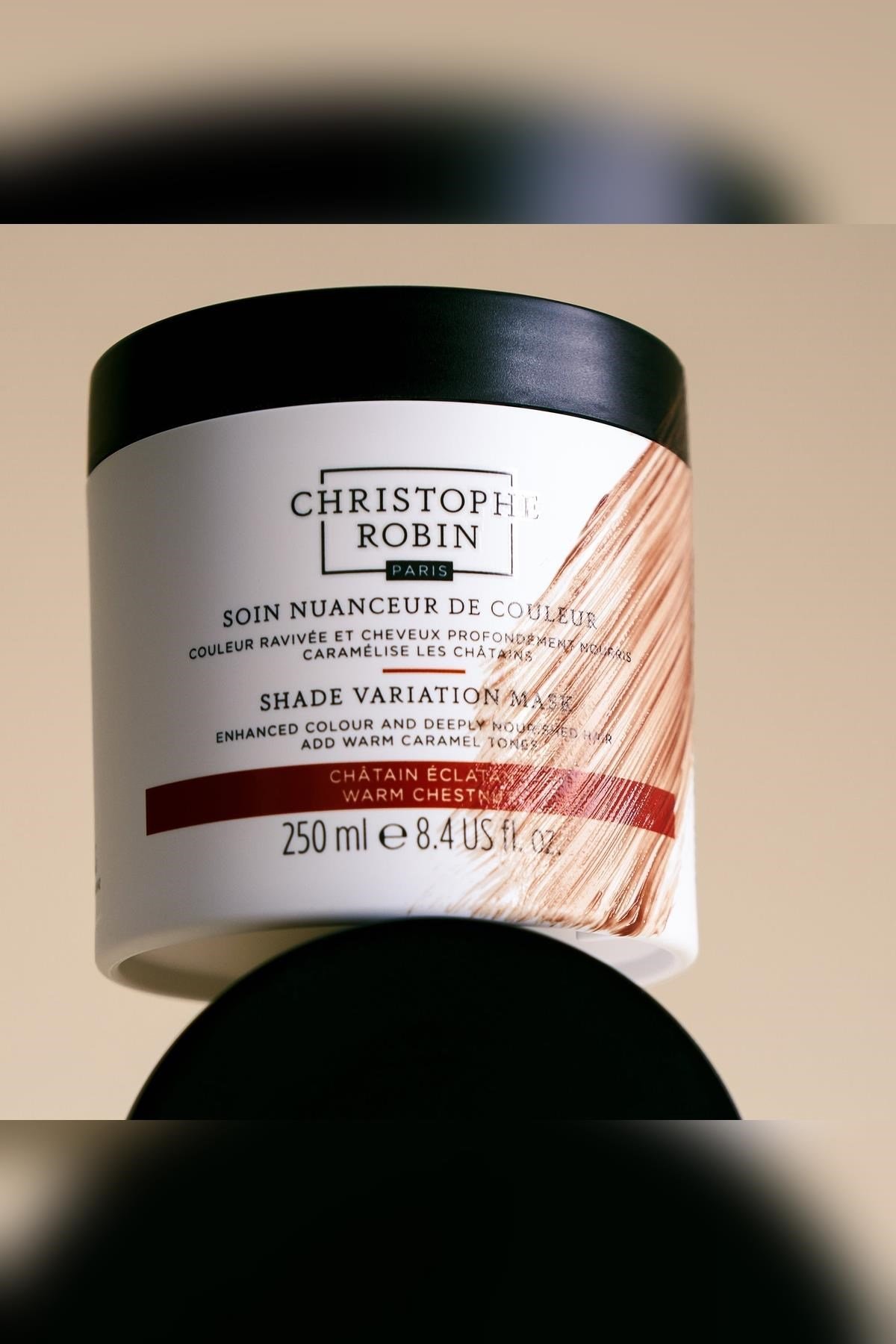 Christophe Robin Renk Canlandırıcı Saç Maskesi Warm Chestnut 250ML