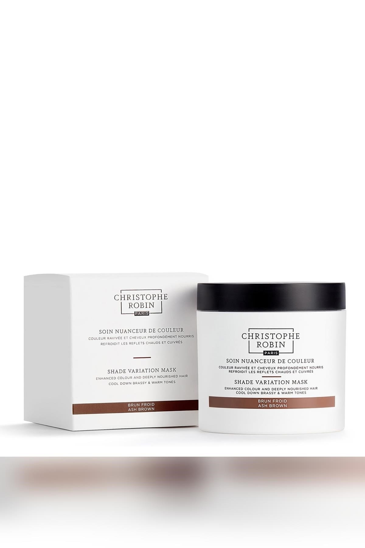Christophe Robin Renk Canlandırıcı Saç Maskesi Ash Brown 250ML