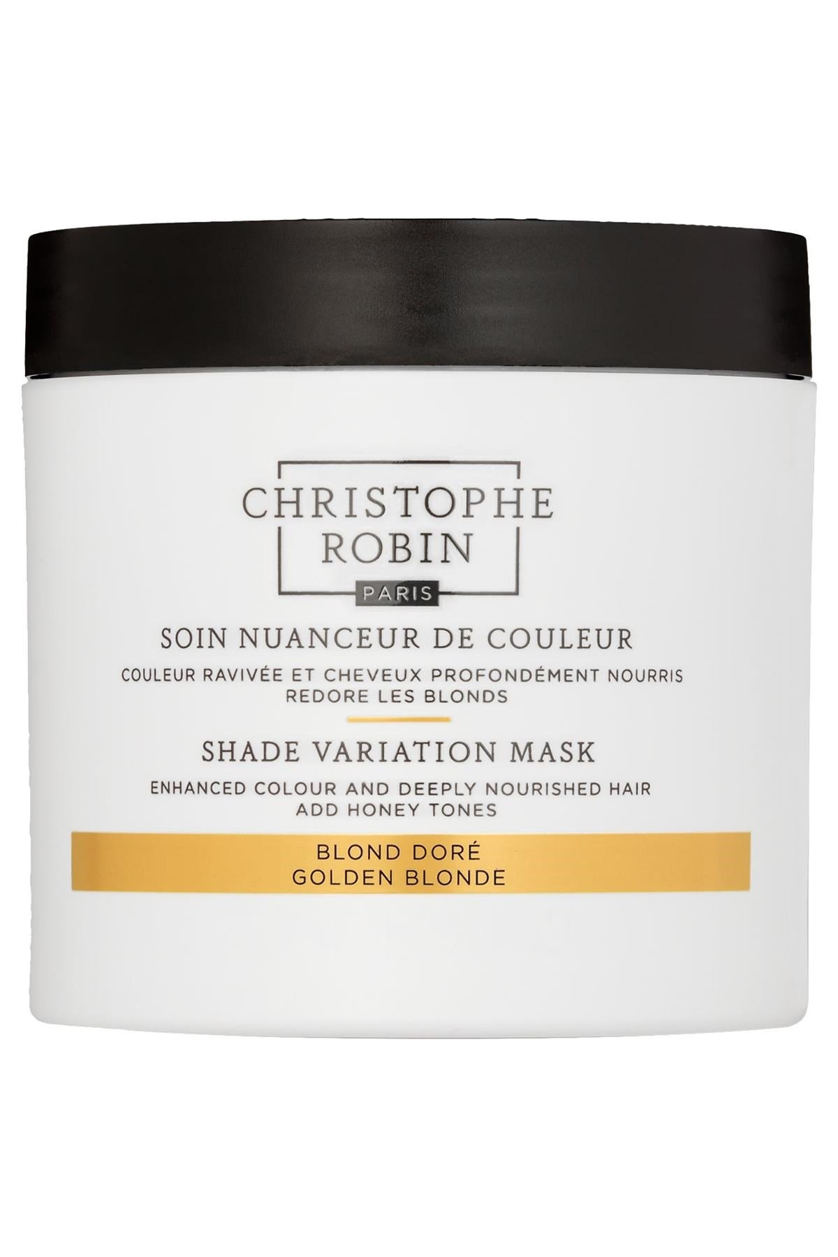 Christophe Robin Renk Canlandırıcı Saç Maskesi Golden Blonde 250ML