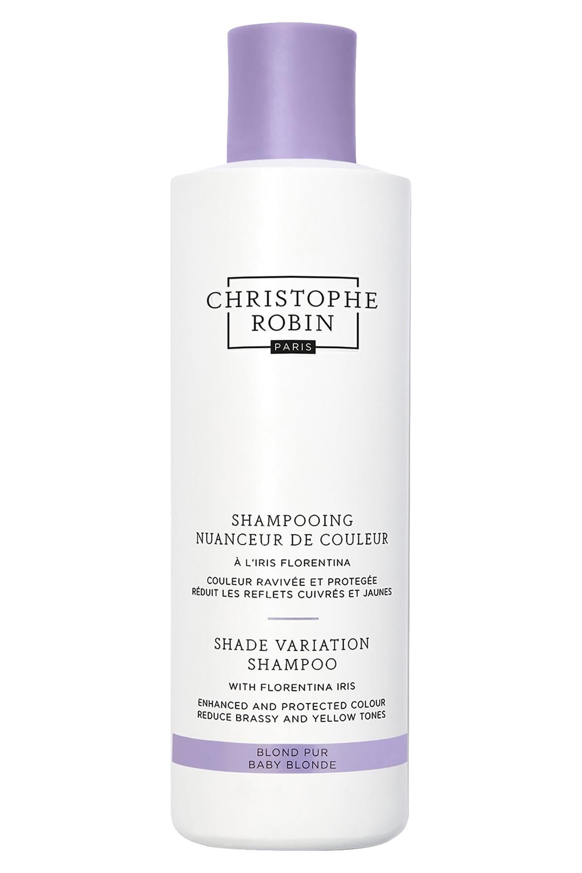 Christophe Robin Shade Variation Baby Blonde Turunculaşma Karşıtı Mor Şampuan 250ML