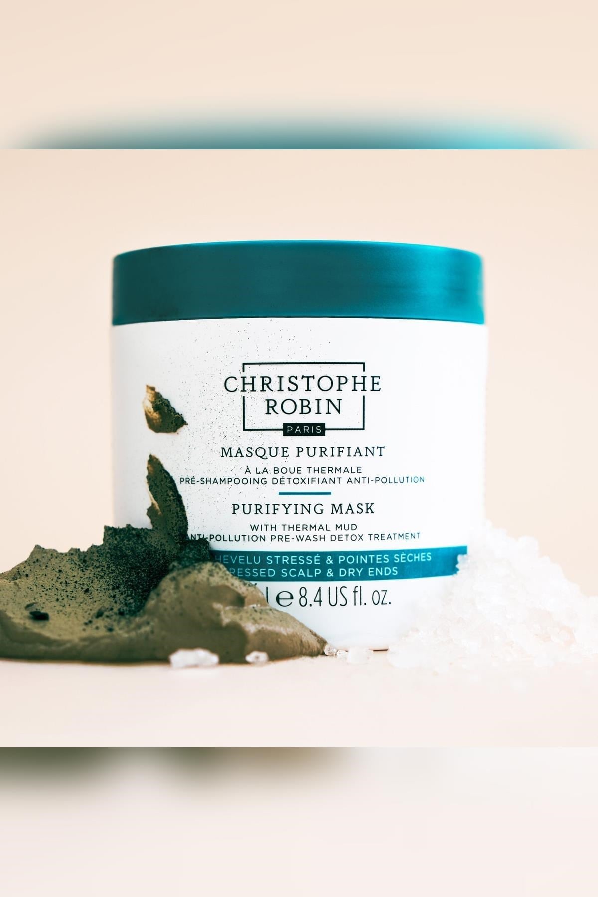 Christophe Robin Termal Çamurlu Arındırıcı Saç Derisi Maskesi 250ML