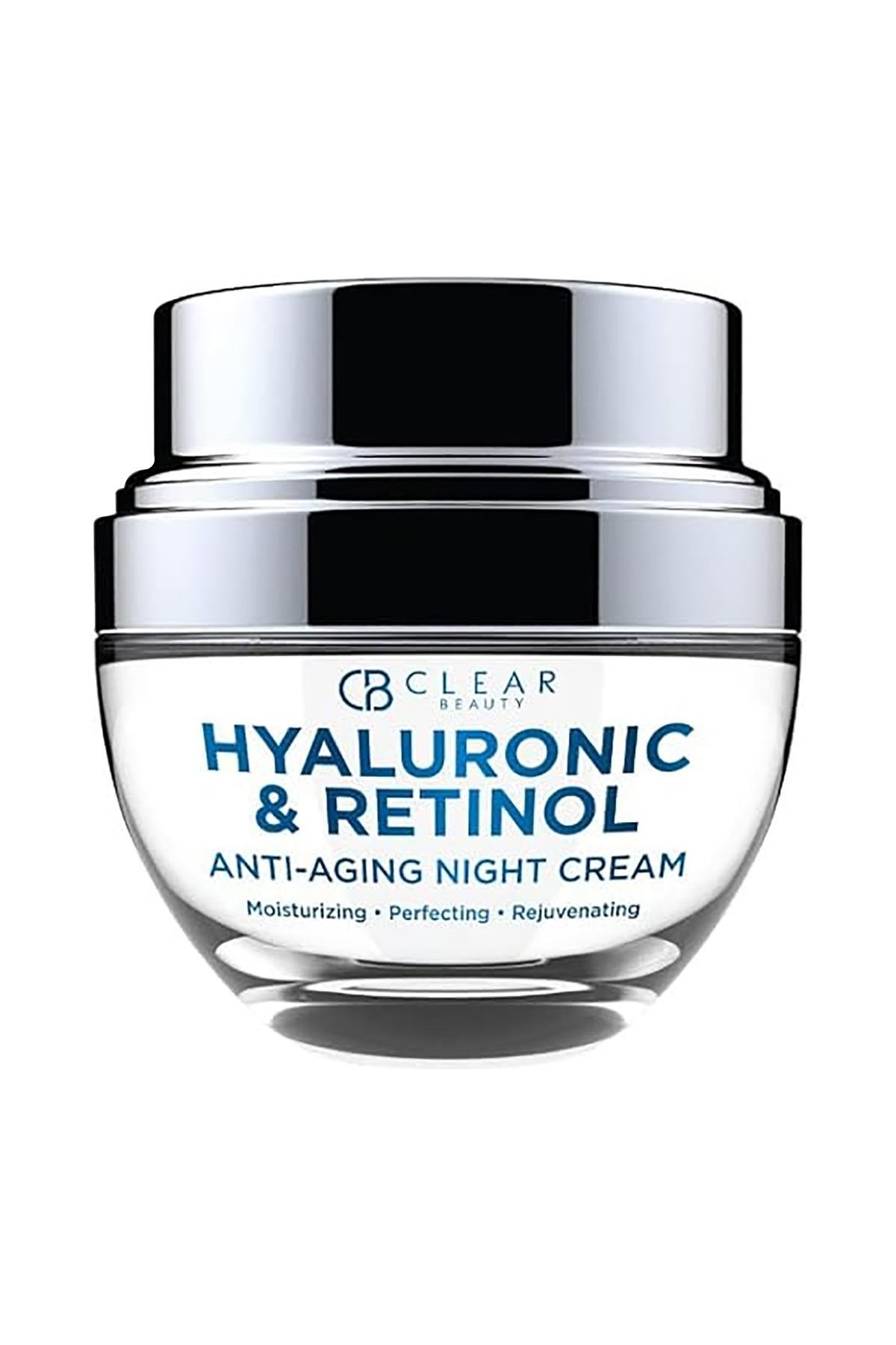 Clear Beauty Hyaluronic & Retinol Gece Kremi 50ML