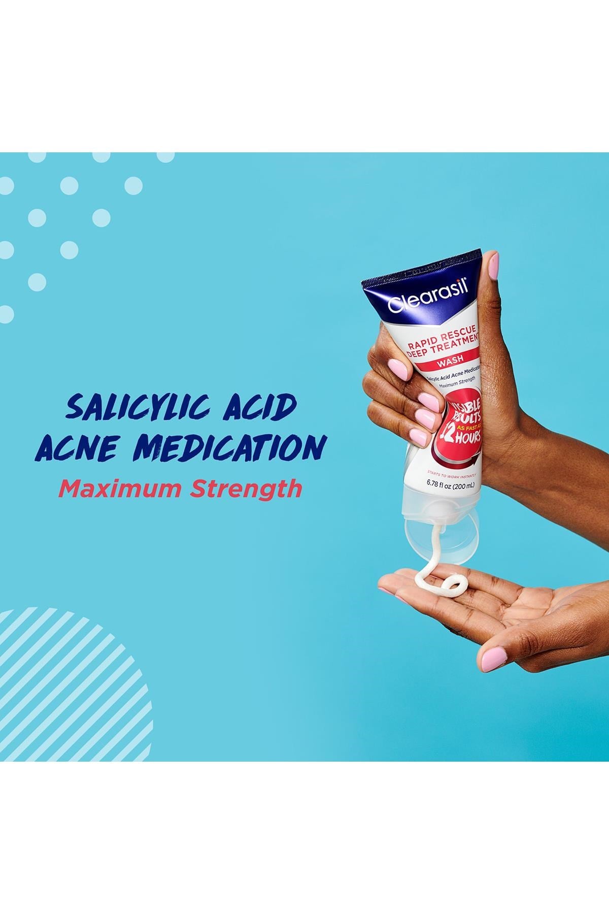 Clearasil Rapid Rescue Akne Karşıtı Yüz Temizleme Jeli 200ML