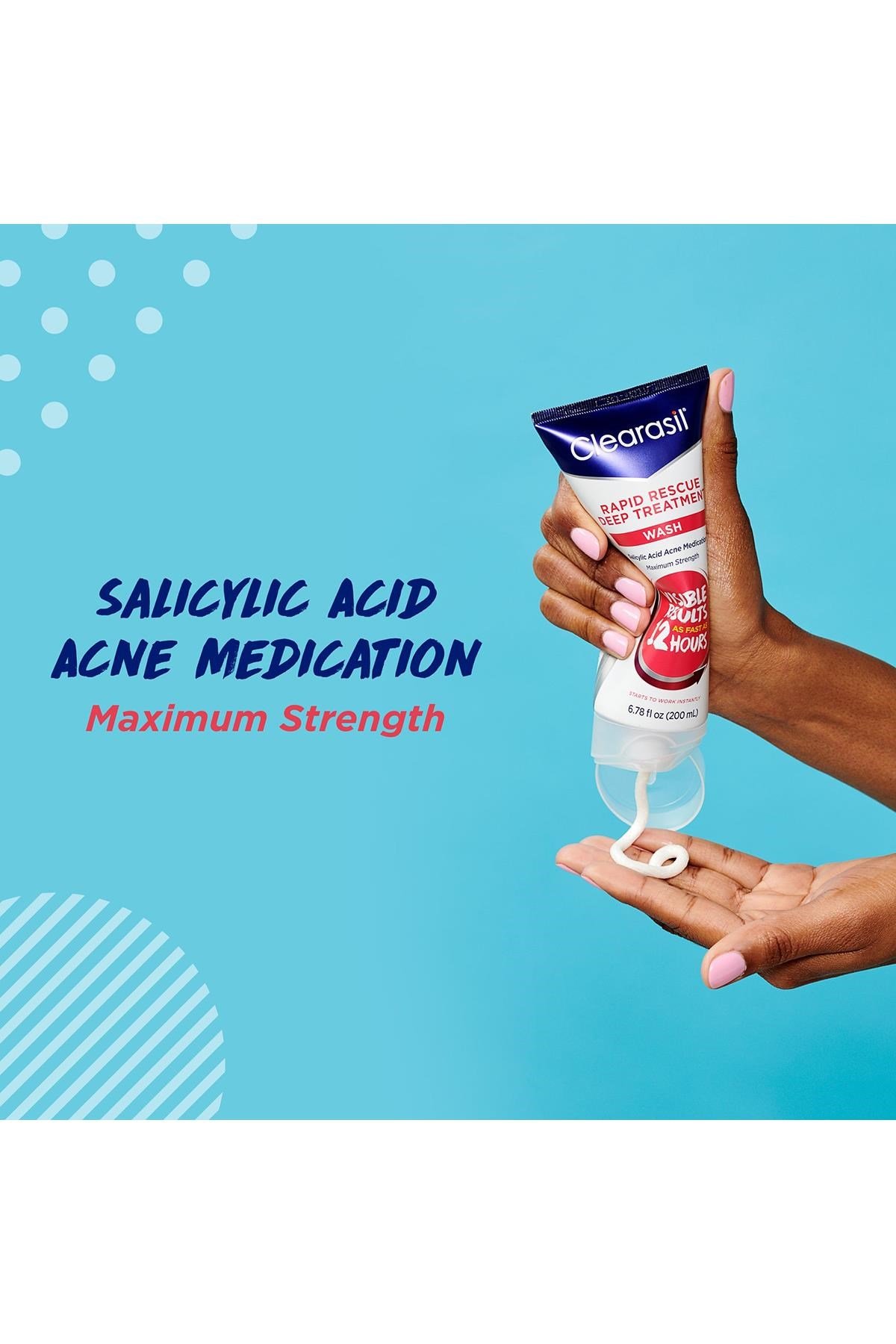 Clearasil Rapid Rescue Akne Karşıtı Yüz Temizleme Jeli 200ML