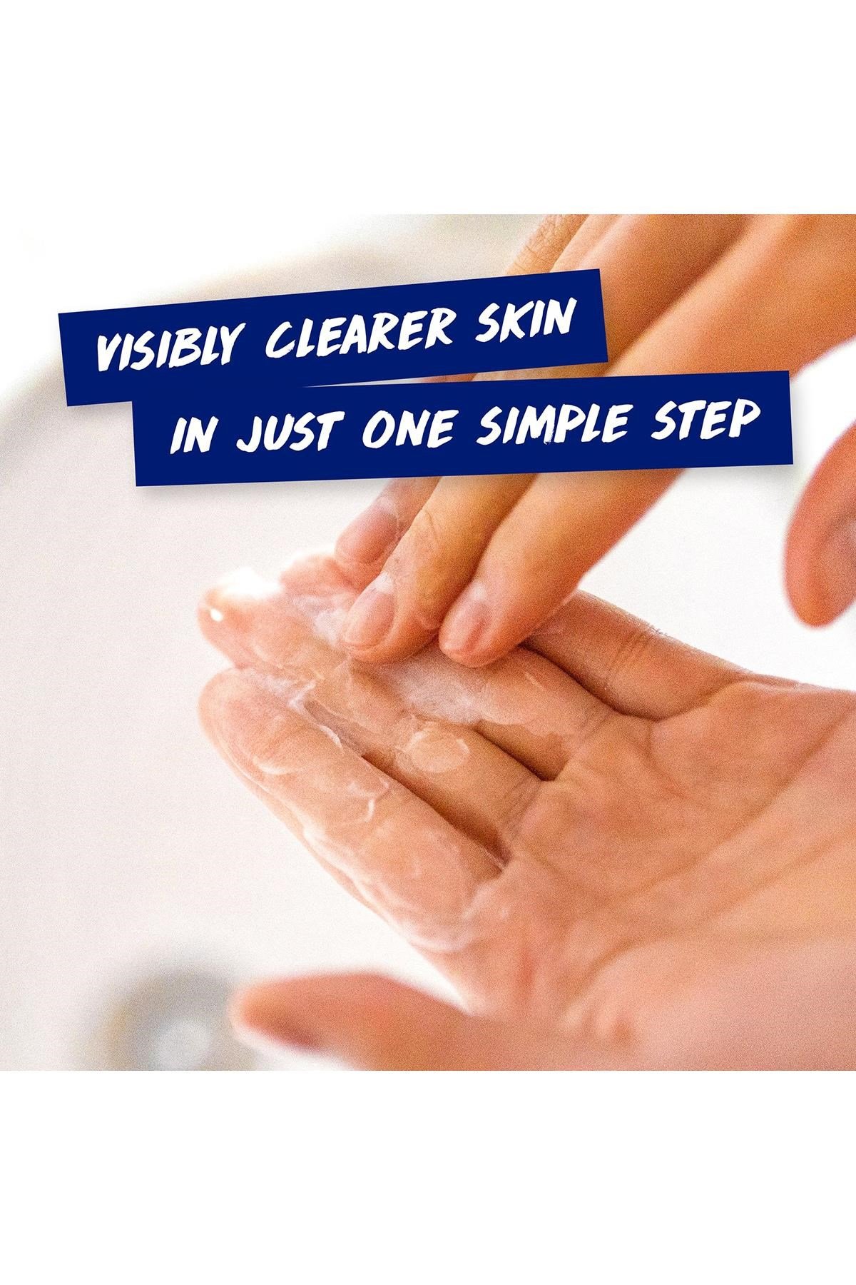 Clearasil Stubborn Akne Karşıtı 5’i 1 Arada Peeling Etkili Yüz Temizleme Jeli 200ML