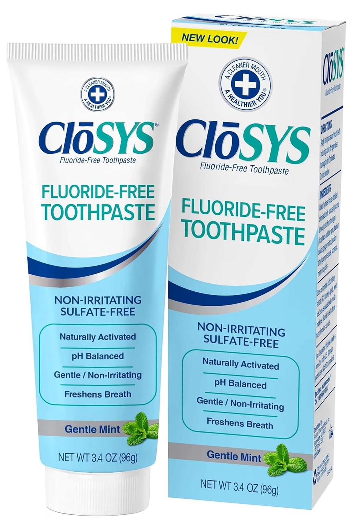 CloSYS Fluoride Free Florürsüz Diş Macunu 96GR