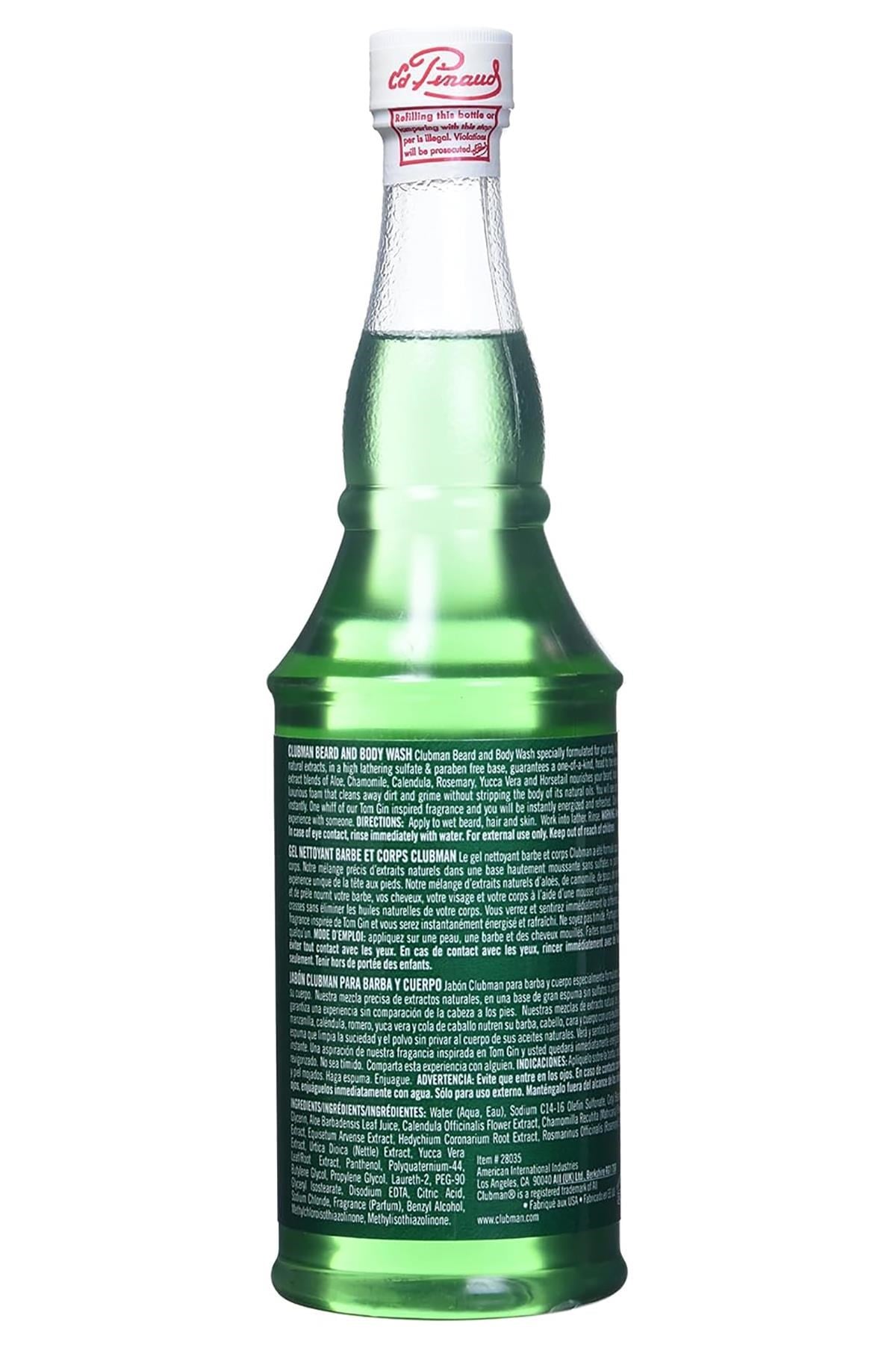 Clubman Pinaud Sakal ve Vücut Şampuanı 430ML