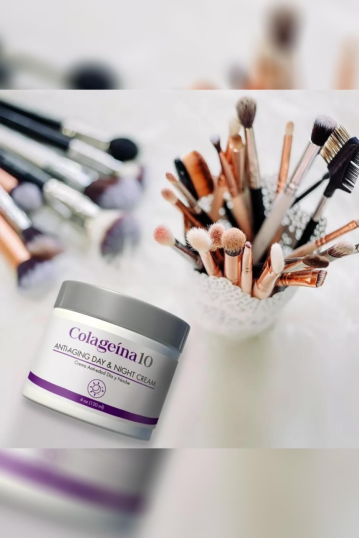 Colageina 10 Yaşlanma Karşıtı Nemlendirici Gündüz ve Gece Yüz Kremi 120ML