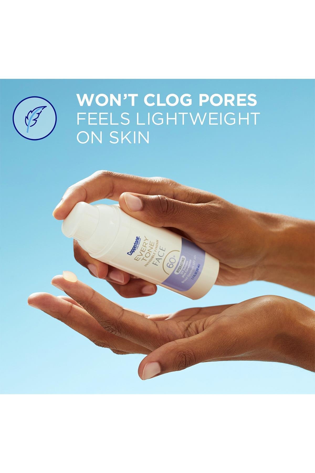Coppertone Every Tone SPF60+ Şeffaf Yüz Güneş Kremi 50ML