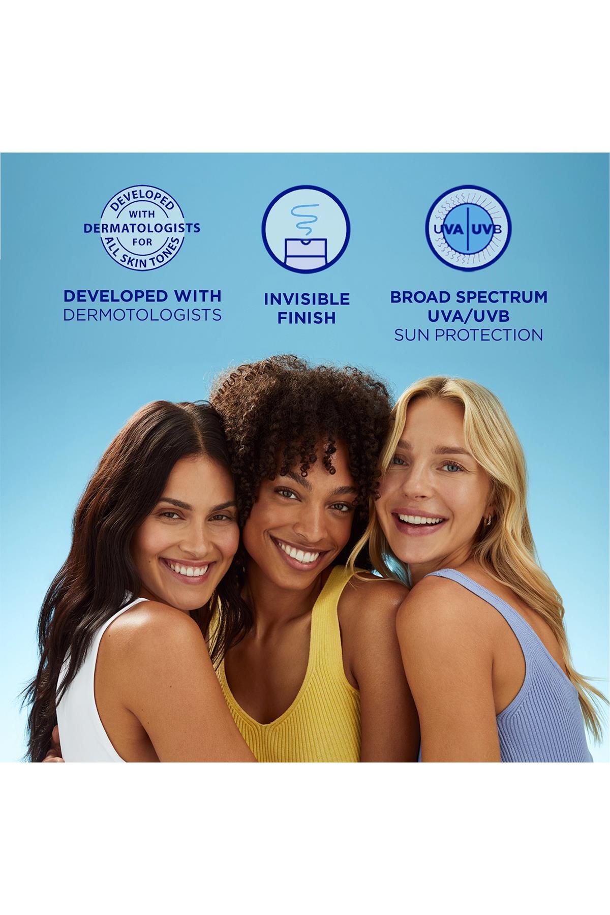 Coppertone Every Tone SPF60+ Şeffaf Yüz Güneş Kremi 50ML