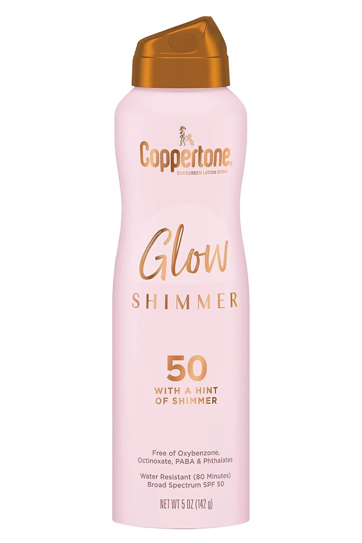 Coppertone Glow Shimmer SPF50 Işıltılı Güneş Koruyucu Sprey 142GR