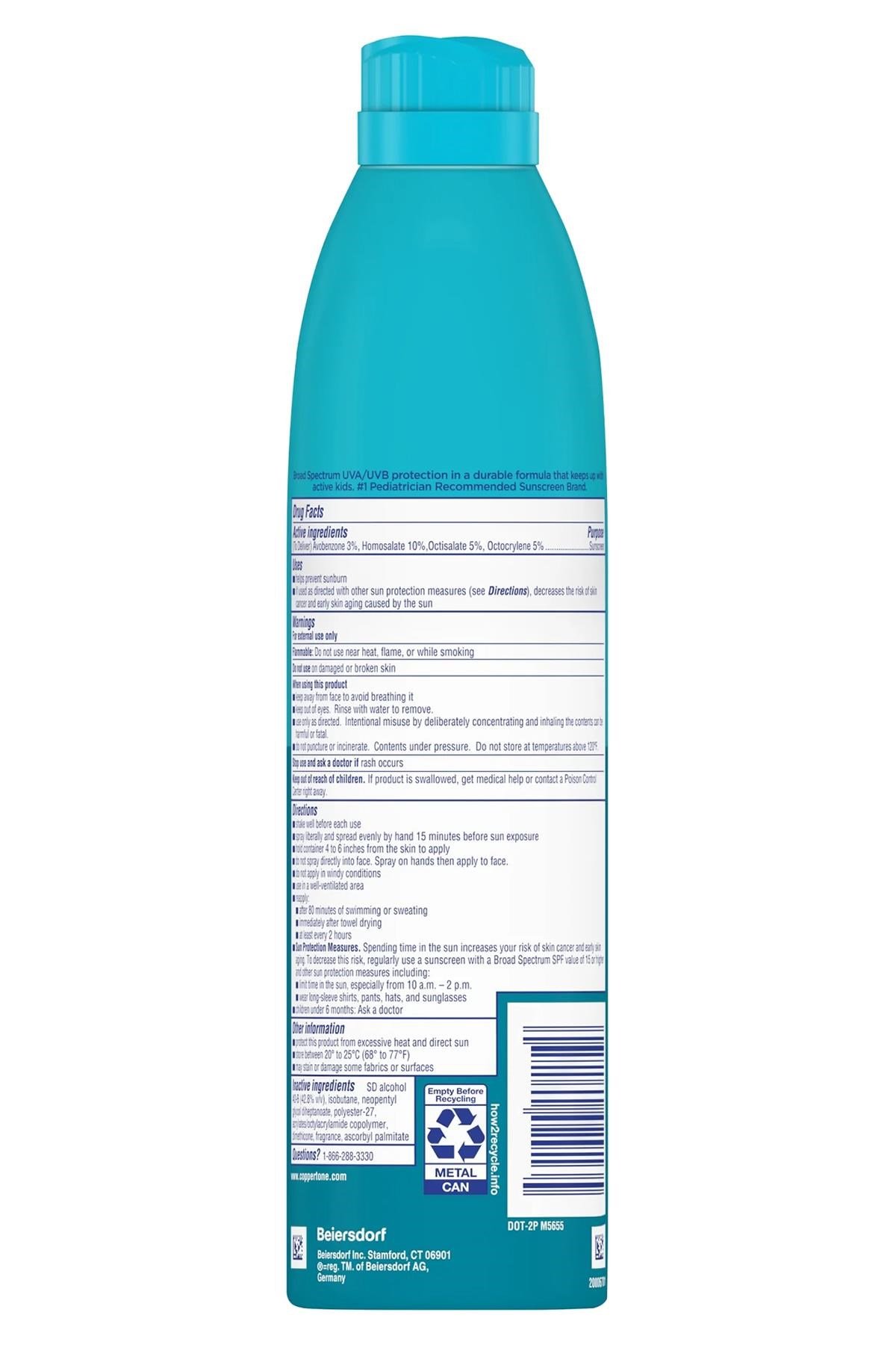 Coppertone Kids SPF50 Çocuklar İçin Güneş Spreyi 196GR