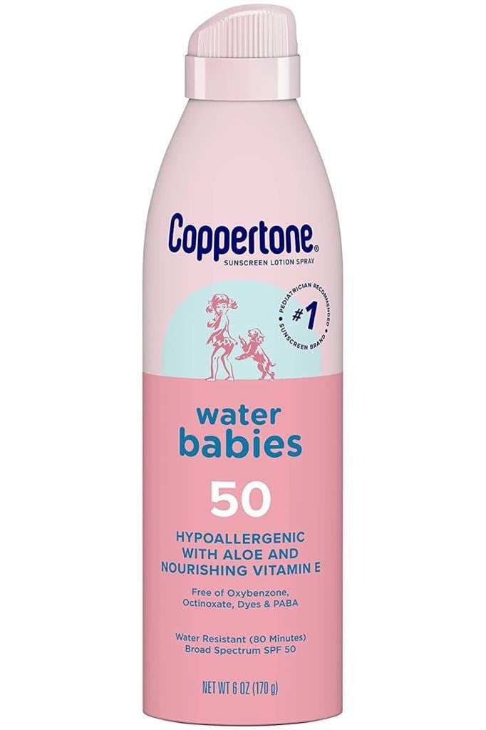 Coppertone Water Babies SPF50 Güneş Koruyucu Losyon Sprey 170GR