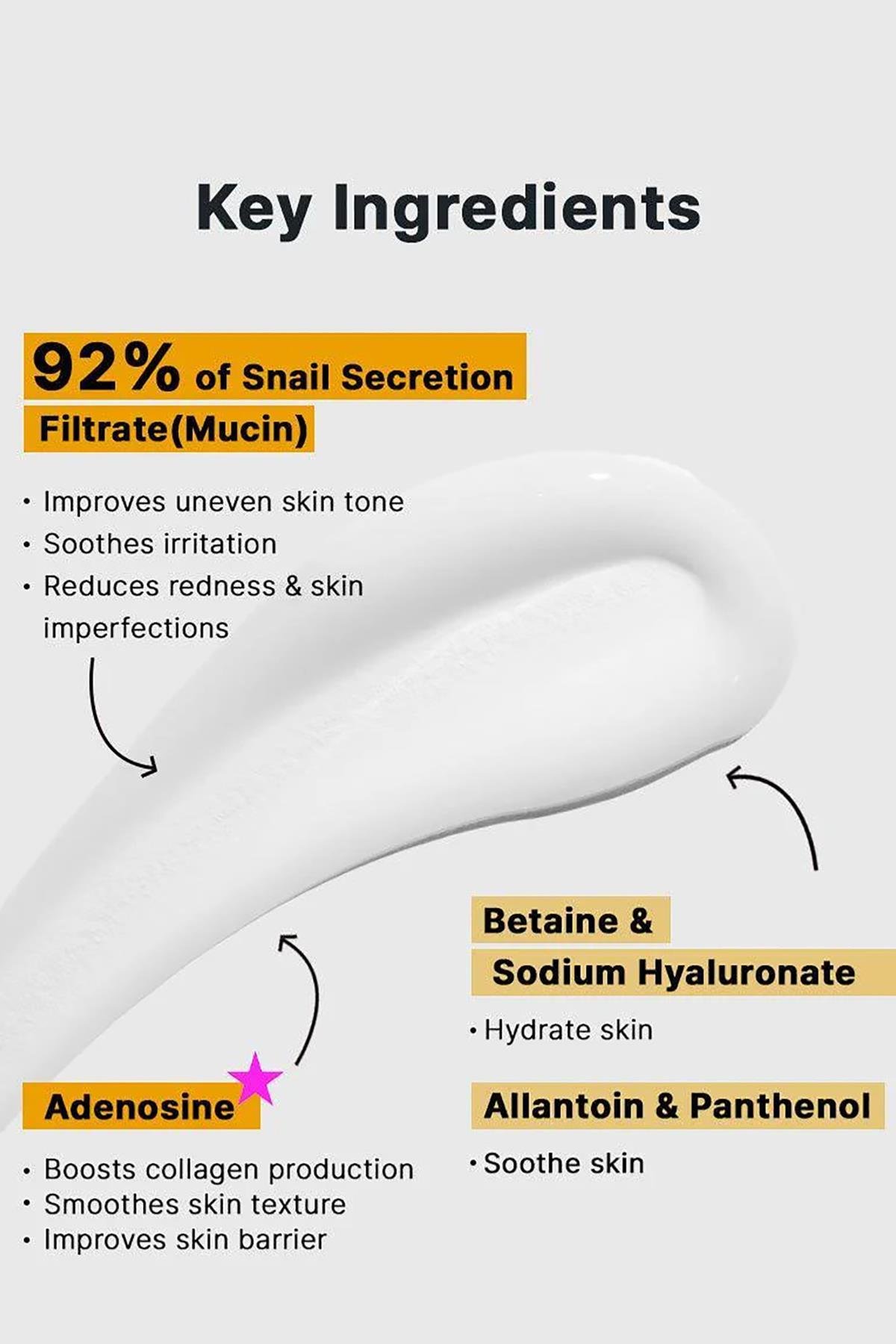 Cosrx Advanced Snail 92 Salyangoz Özlü Yüz Kremi 100GR