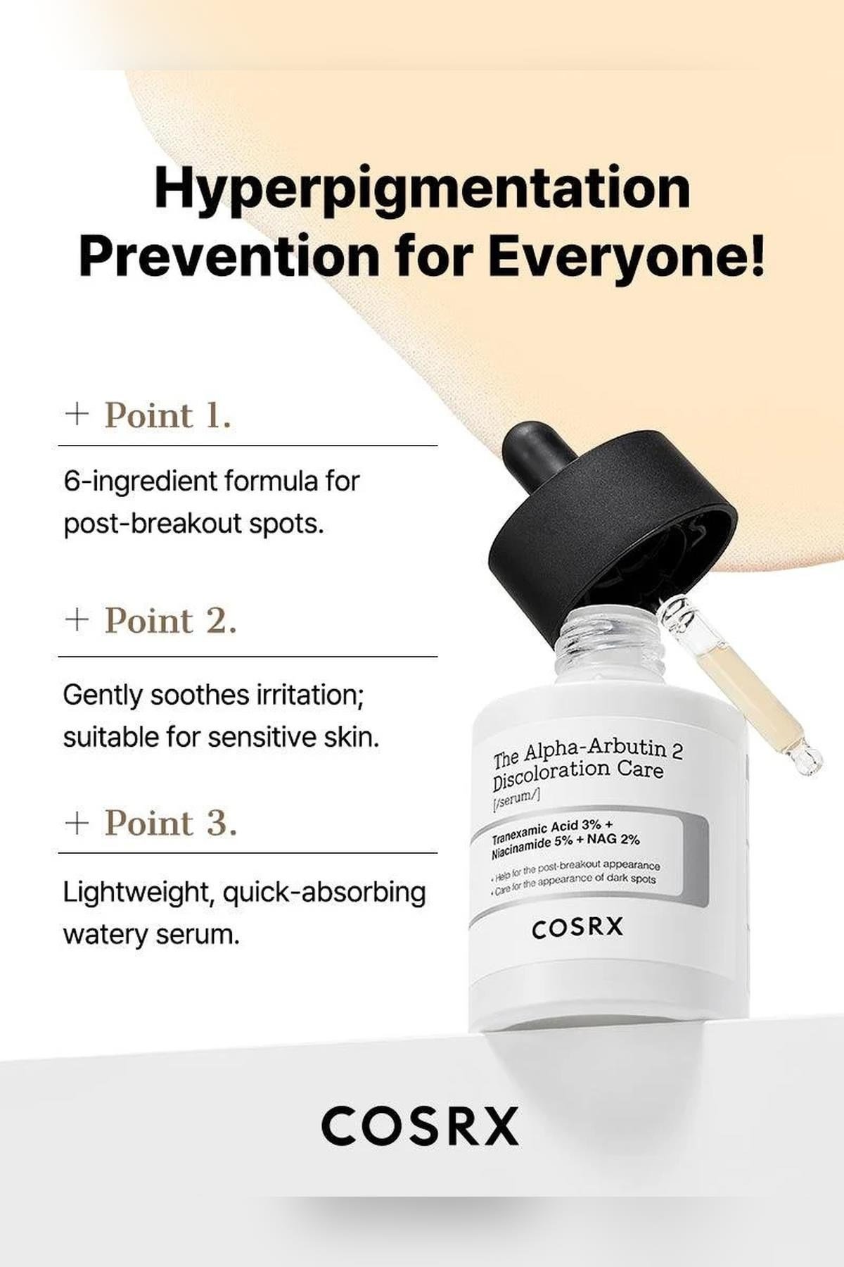 Cosrx Alpha-Arbutin 2 Leke Karşıtı Yüz Serumu 50ML
