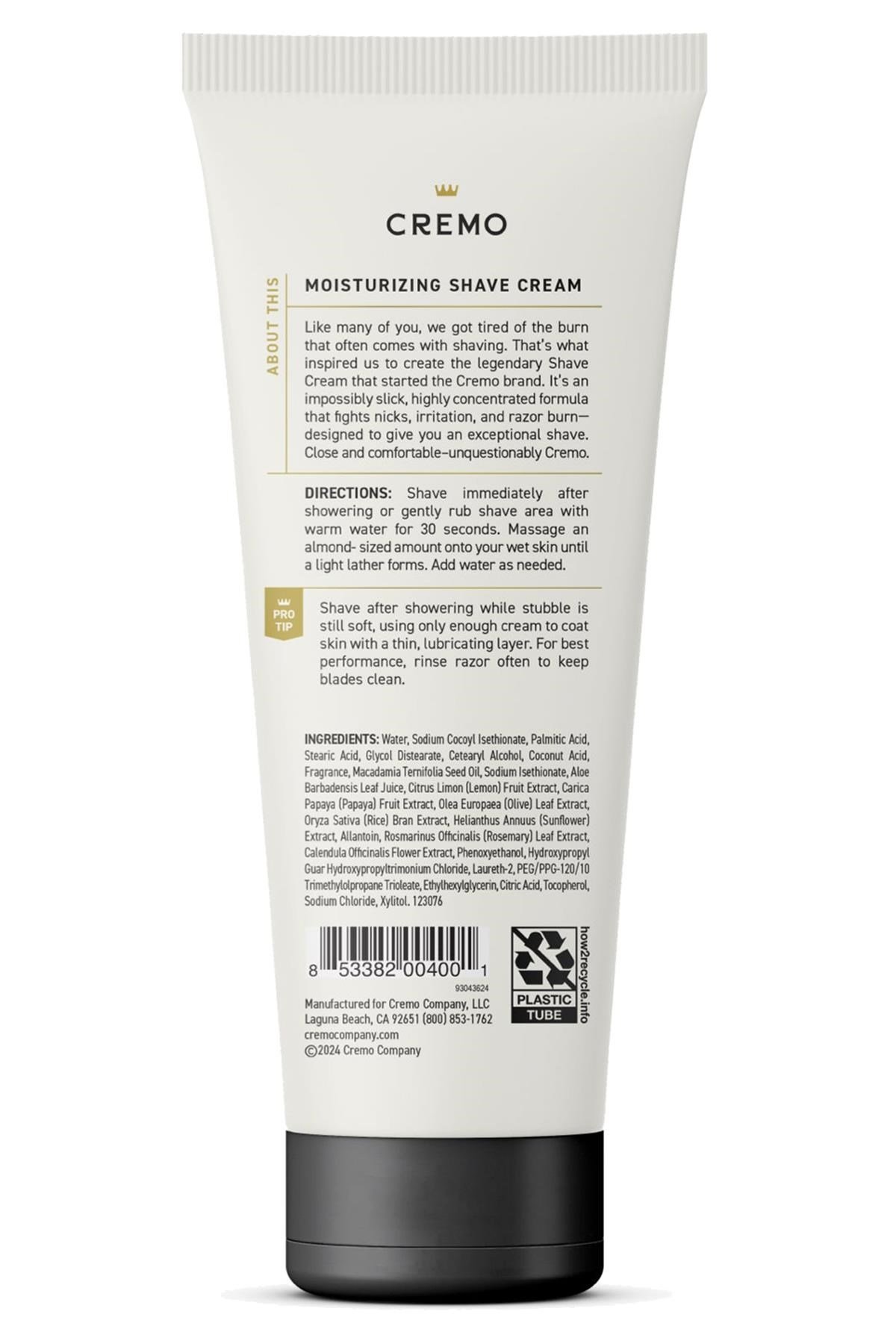 Cremo Classic Citrus Tıraş Kremi 177ML