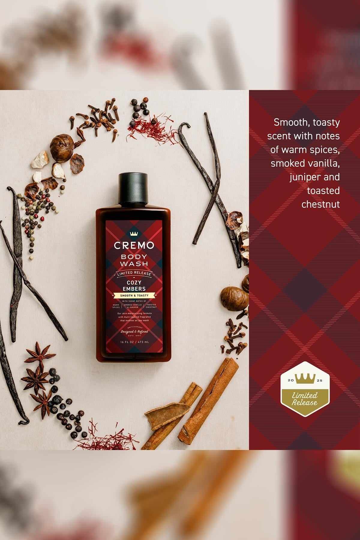 Cremo Cozy Embers Nemlendirici Duş Jeli 473ML