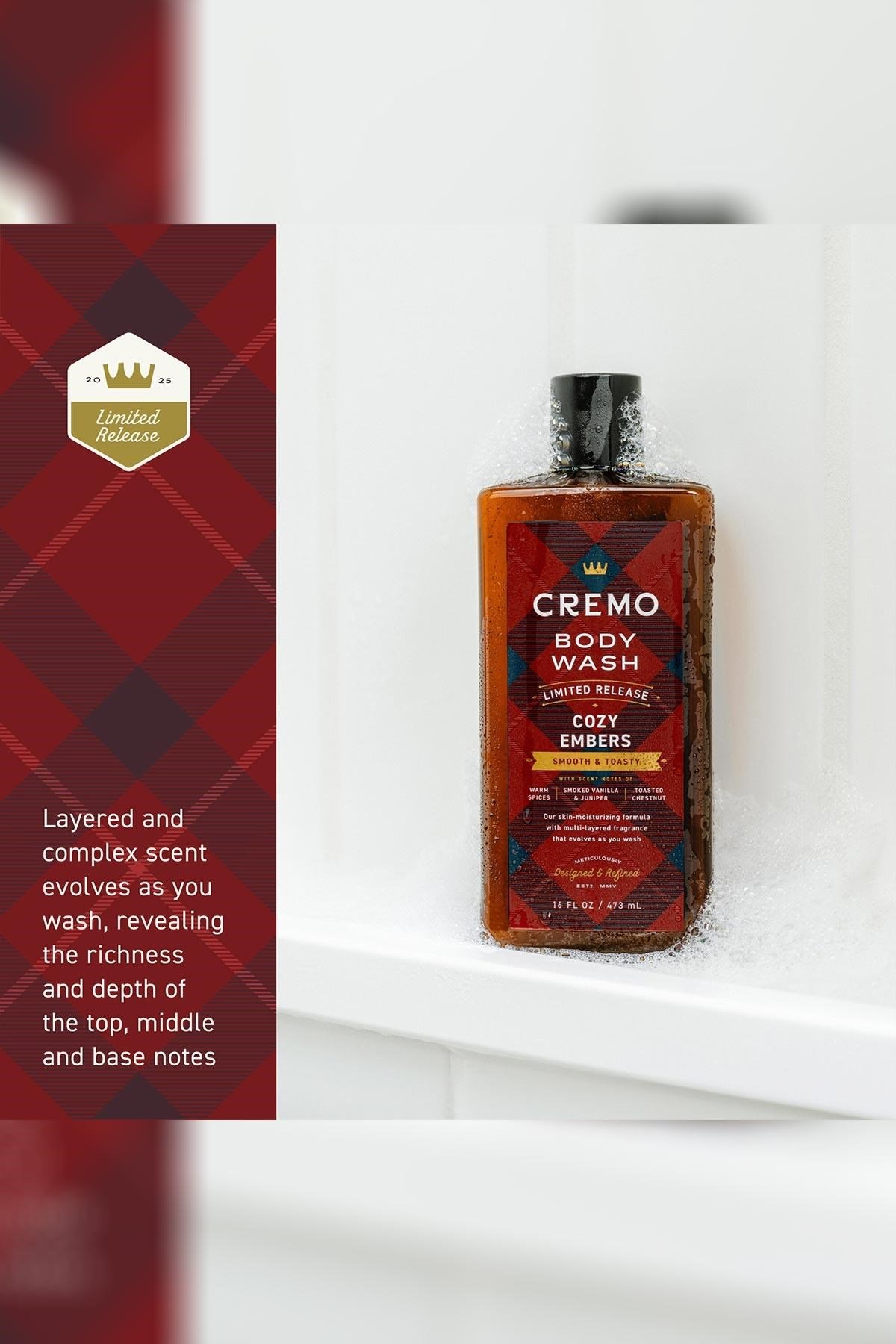 Cremo Cozy Embers Nemlendirici Duş Jeli 473ML