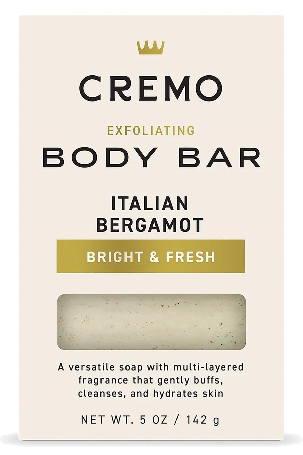 Cremo Italian Bergamot Arındırıcı Peeling Etkili Vücut Sabunu 142GR