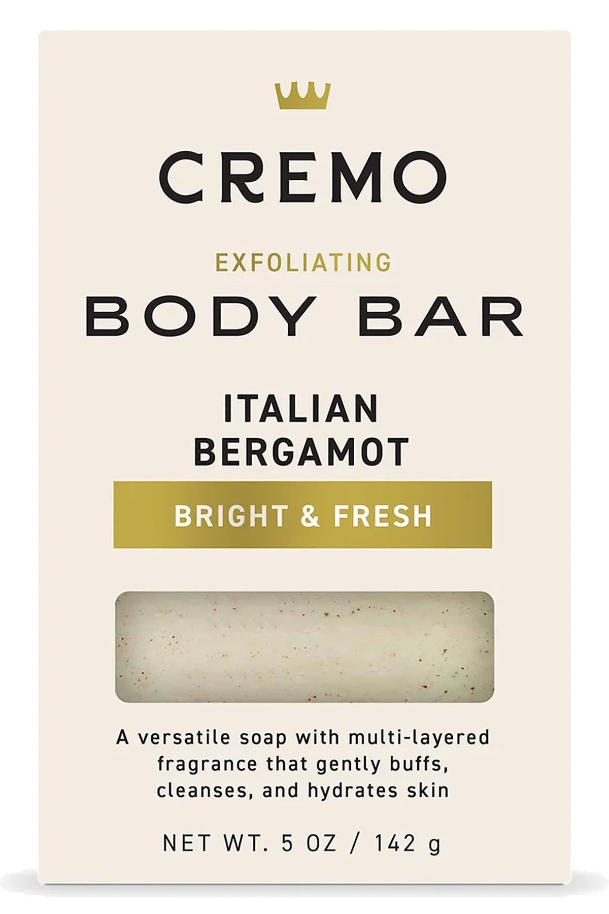 Cremo Italian Bergamot Arındırıcı Peeling Etkili Vücut Sabunu 142GR