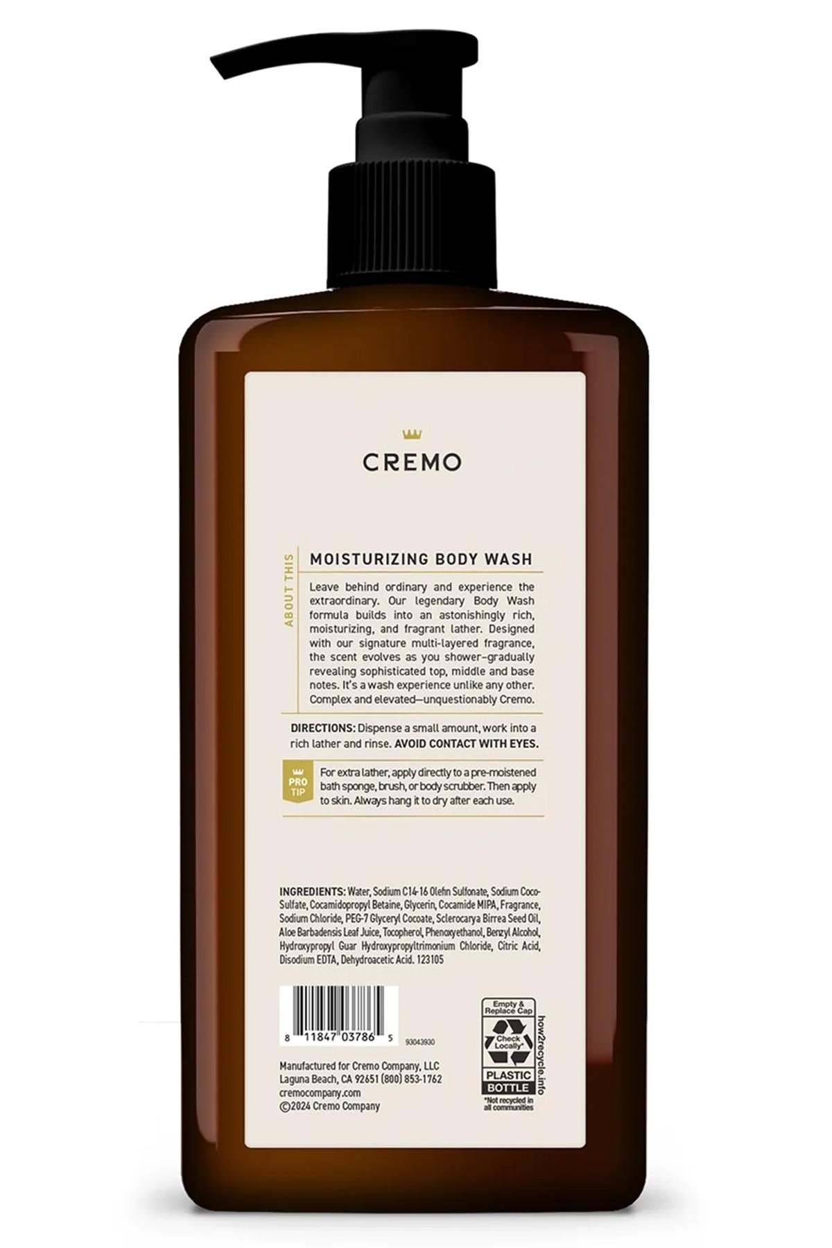 Cremo Italian Bergamot Duş Jeli 946ML