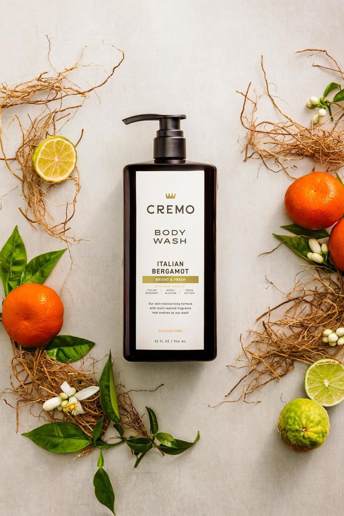 Cremo Italian Bergamot Duş Jeli 946ML