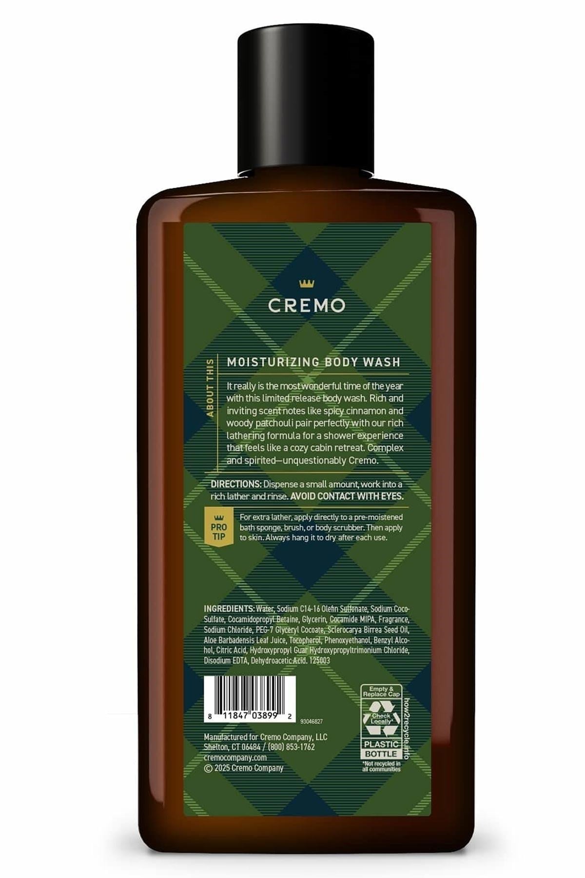 Cremo Spiced Woods Nemlendirici Duş Jeli 473ML