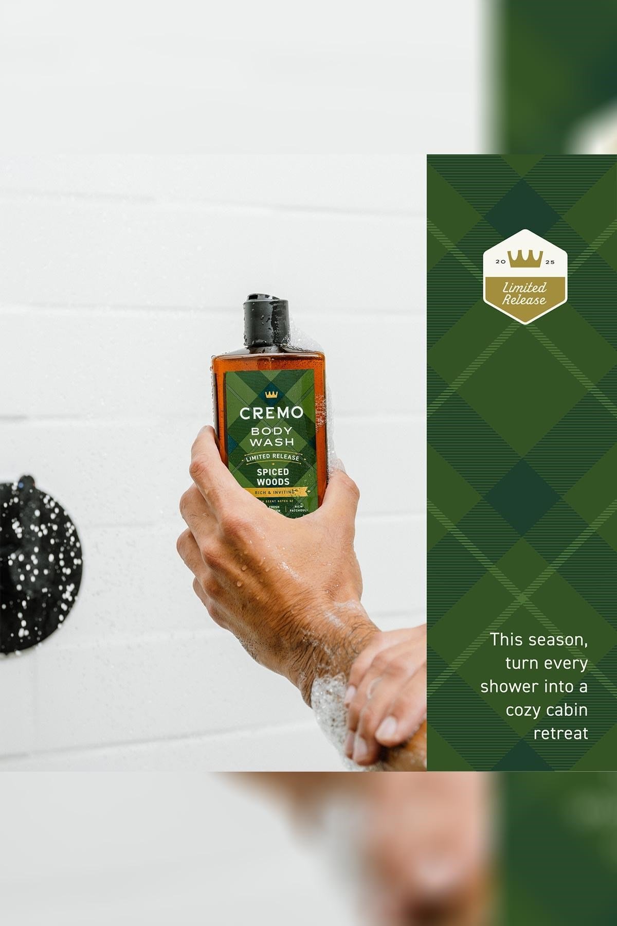 Cremo Spiced Woods Nemlendirici Duş Jeli 473ML