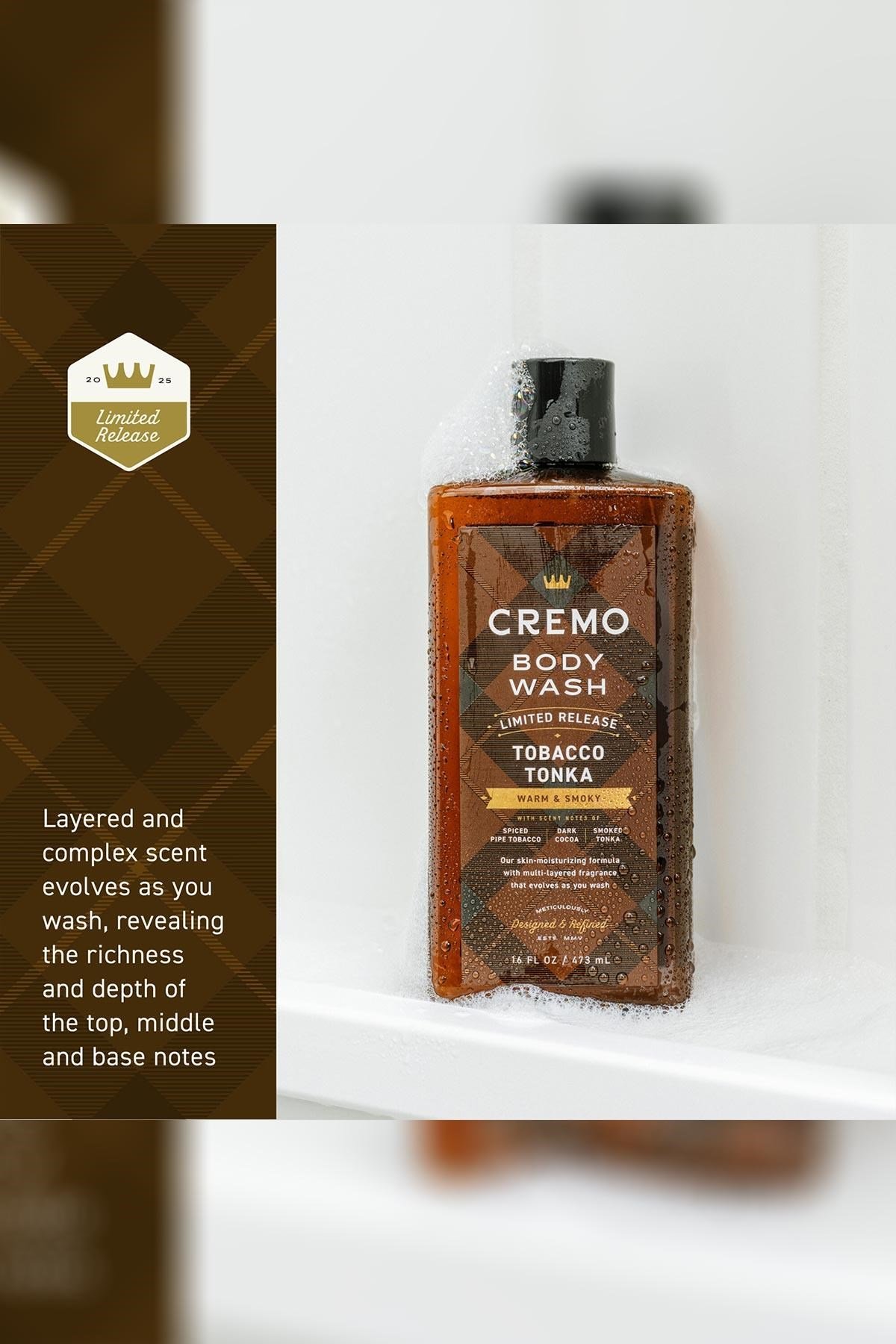 Cremo Tobacco Tonka Nemlendirici Duş Jeli 473ML