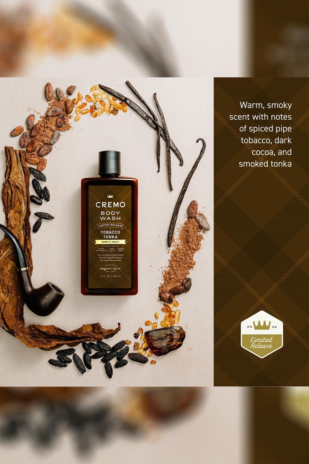 Cremo Tobacco Tonka Nemlendirici Duş Jeli 473ML