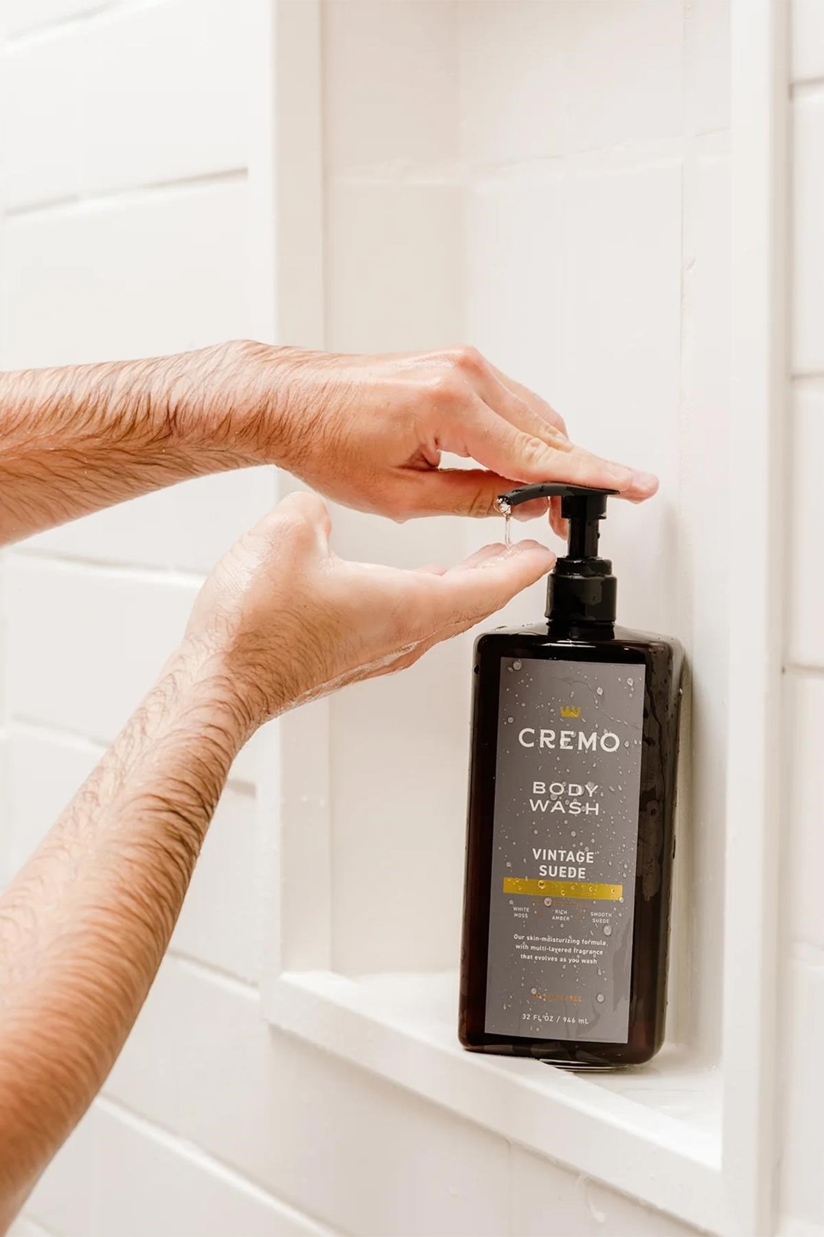Cremo Vintage Suede Duş Jeli 946ML