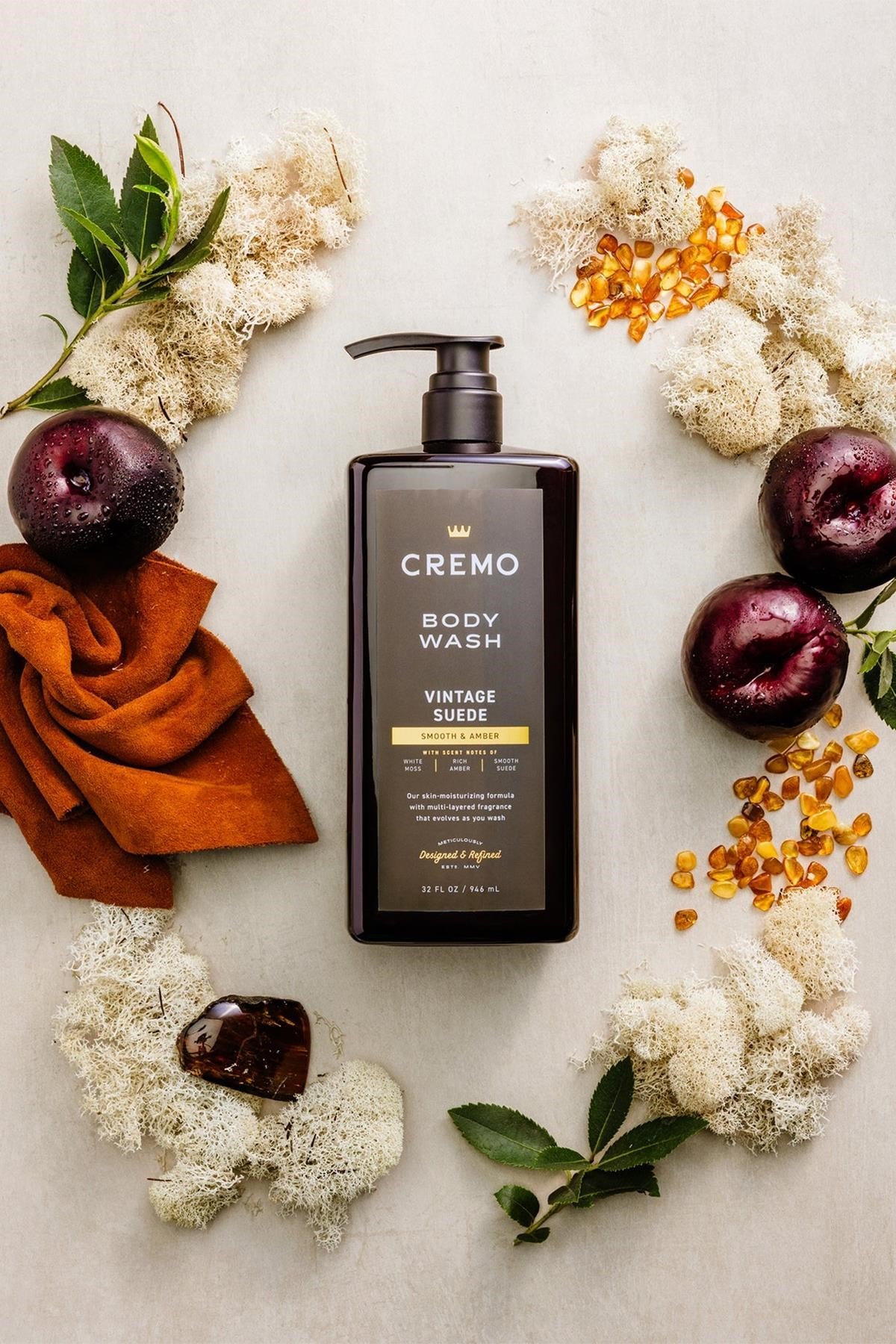 Cremo Vintage Suede Duş Jeli 946ML