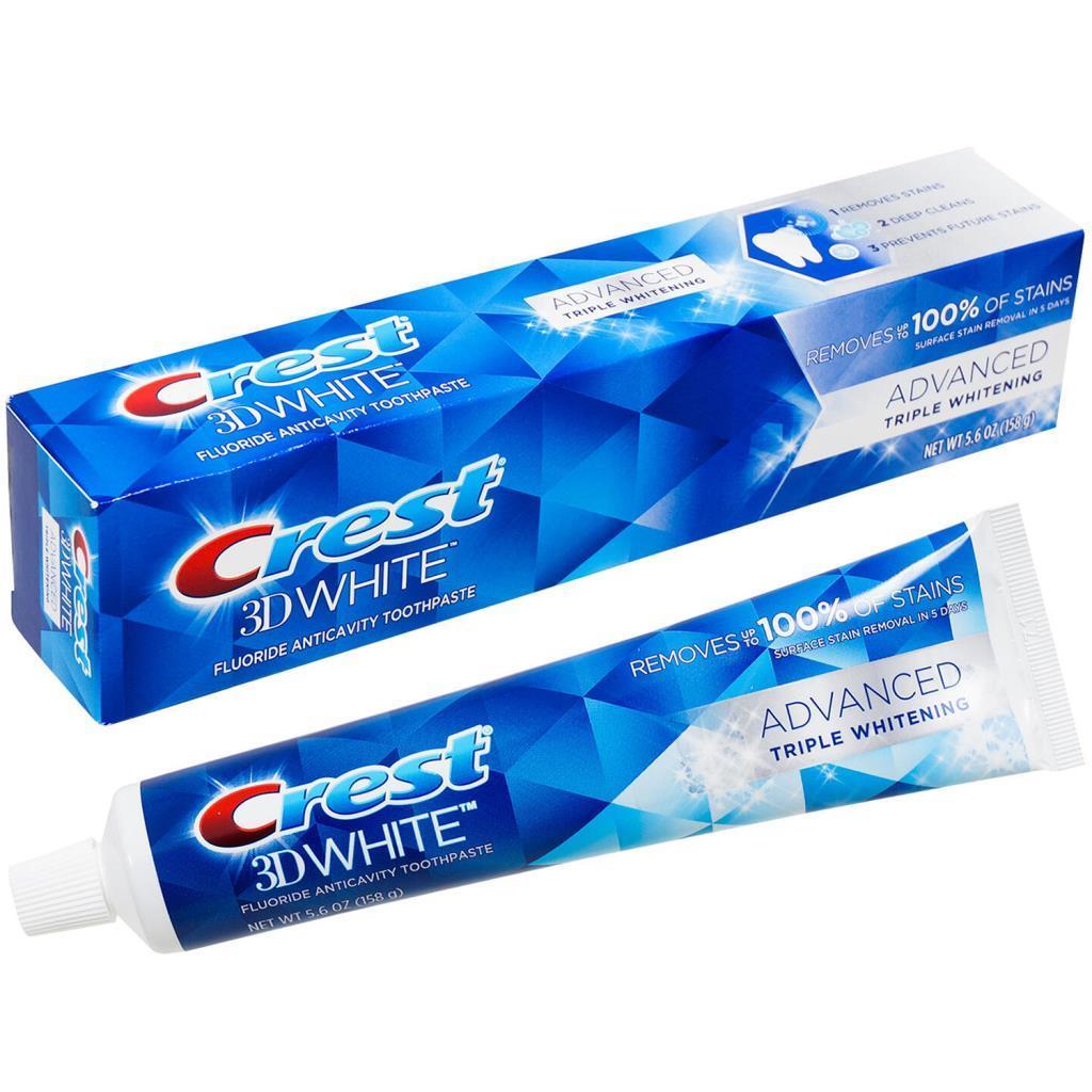 Crest 3D White Advanced Triple Whitening Diş Macunu 158GR